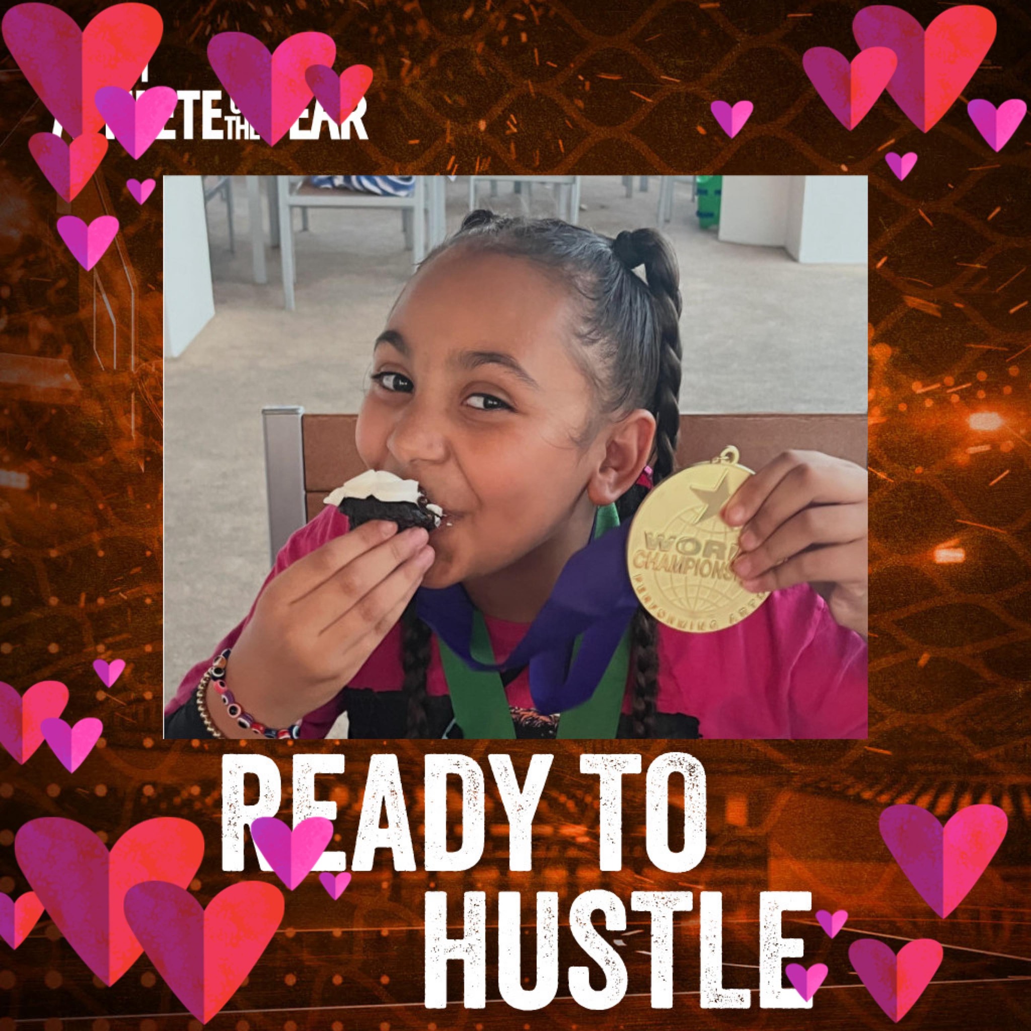 Lil K.K. Hustle got to sign a very special martial arts book over 12 ...