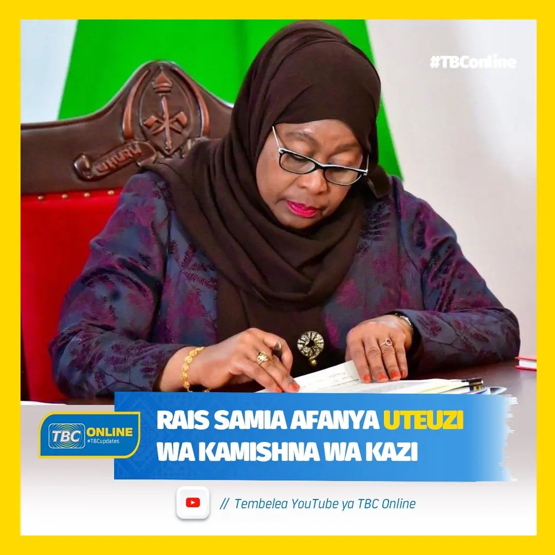 TBC Taifa - Rais Samia Suluhu Hassan amemteua Suzan... | Facebook