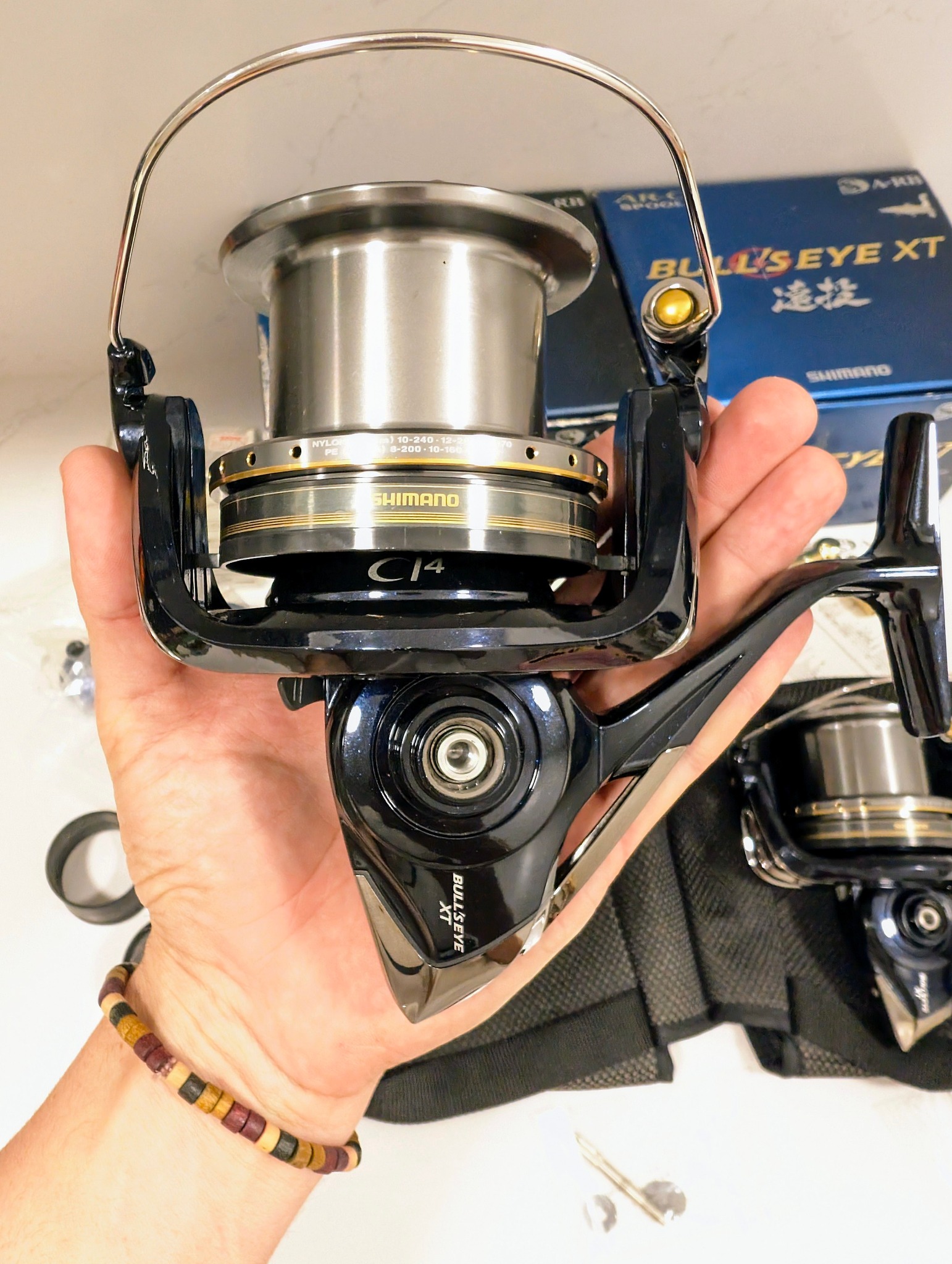 CARRETE DE SURFCASTING SHIMANO BULLS EYE 9100 El Nuevo carrete
