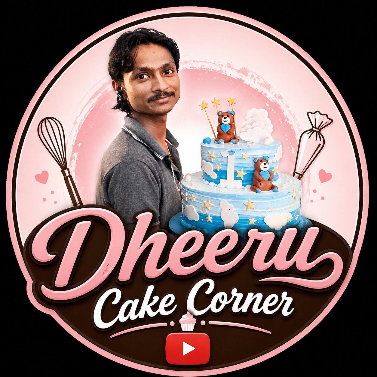 Pineapple cake, simple design🎂 | Dheerendar Kumar
