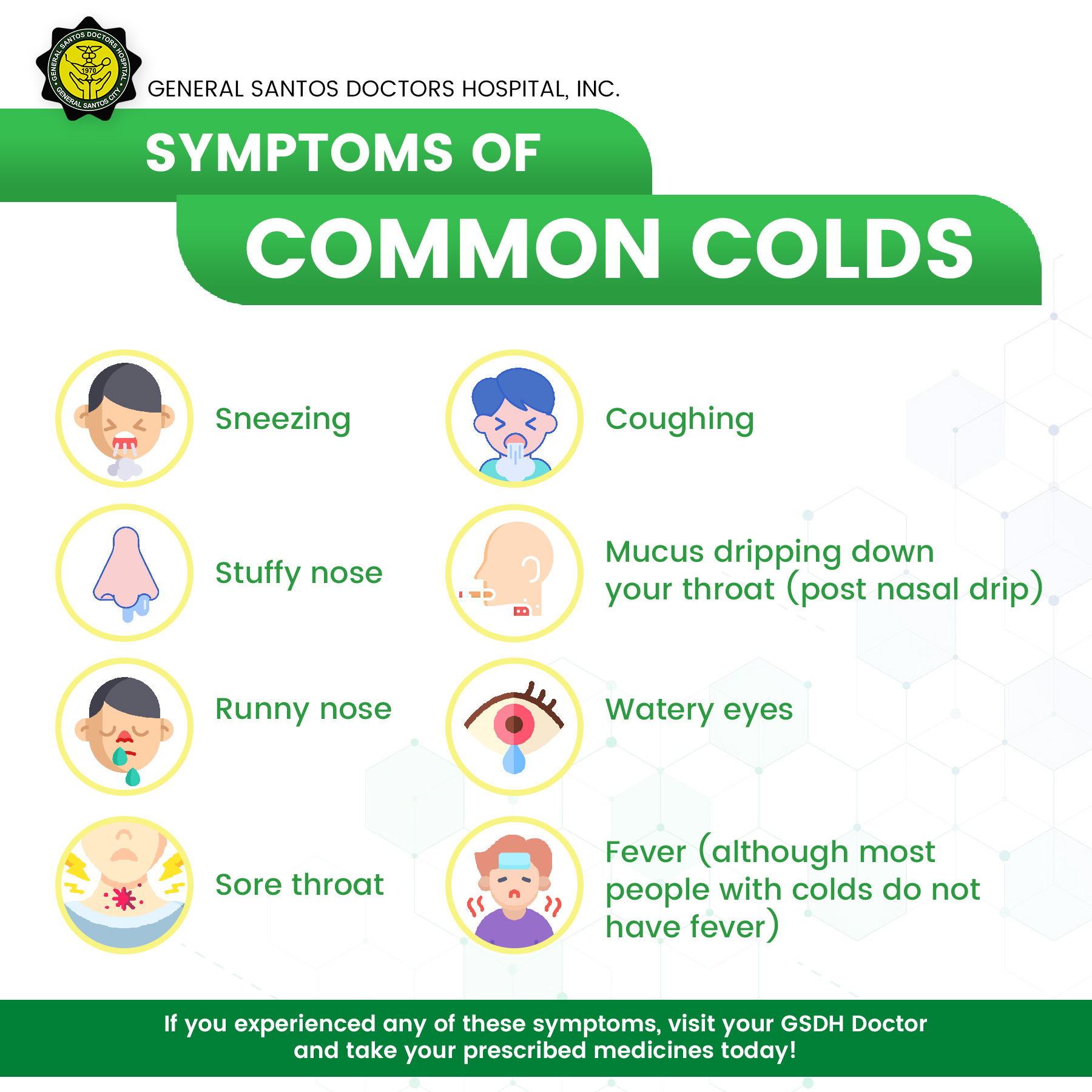 Common colds is a... - General Santos Doctors Hospital, Inc.