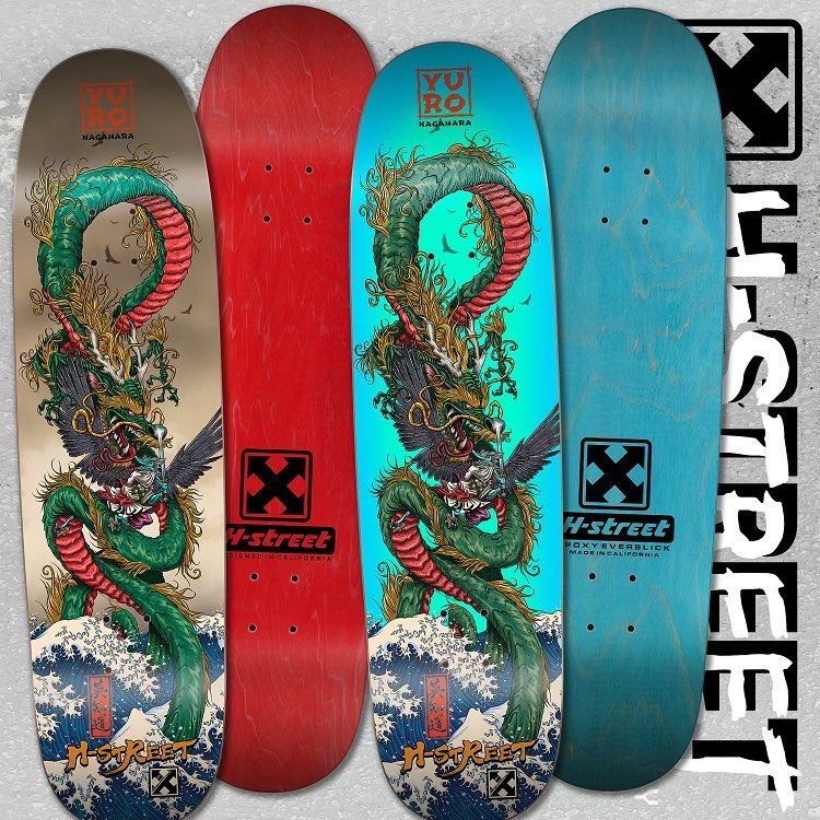 H-Street Skateboards introduces Yuro Nagahara's first pro model