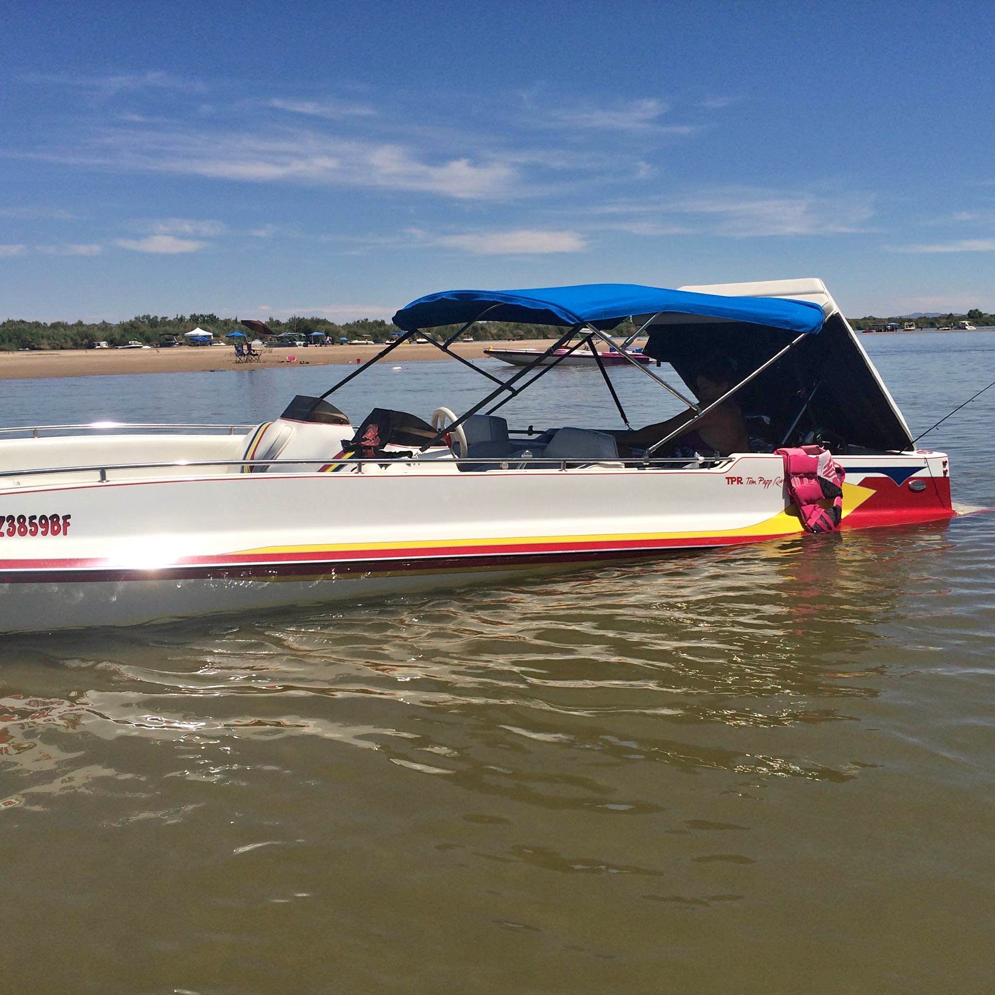2002 TPR 22ft deck boat Tom Papp Racing - Boats - Yuma, Arizona ...
