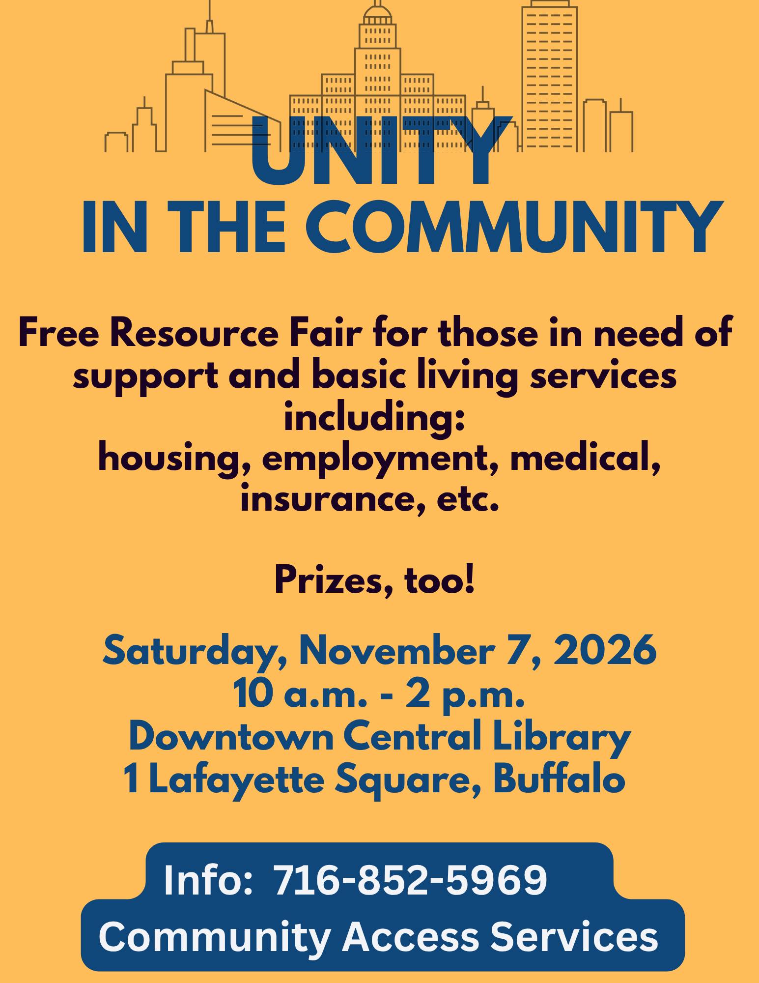 Unity in the Community - community resource fair