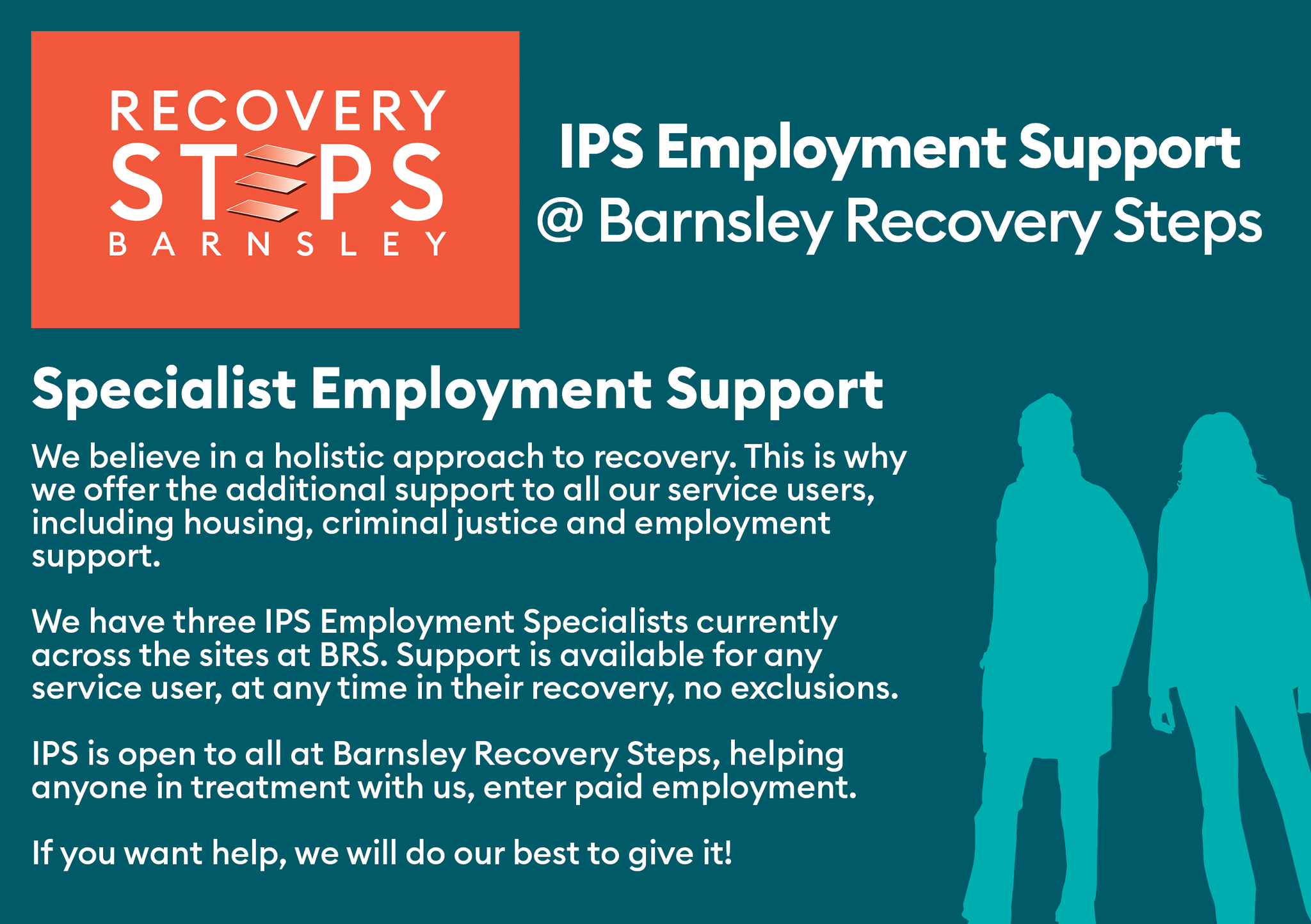 Did you know we offer IPS... - Barnsley Recovery Steps