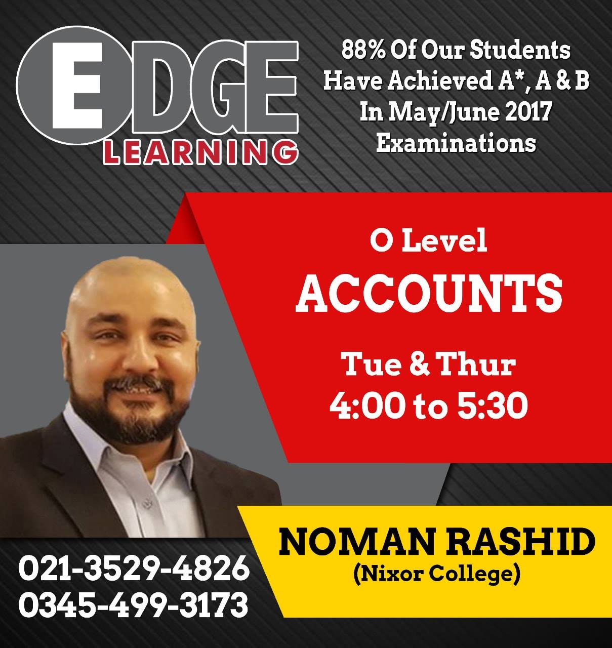 EDGE Learning - Here are the finalized timings for O Level... | Facebook
