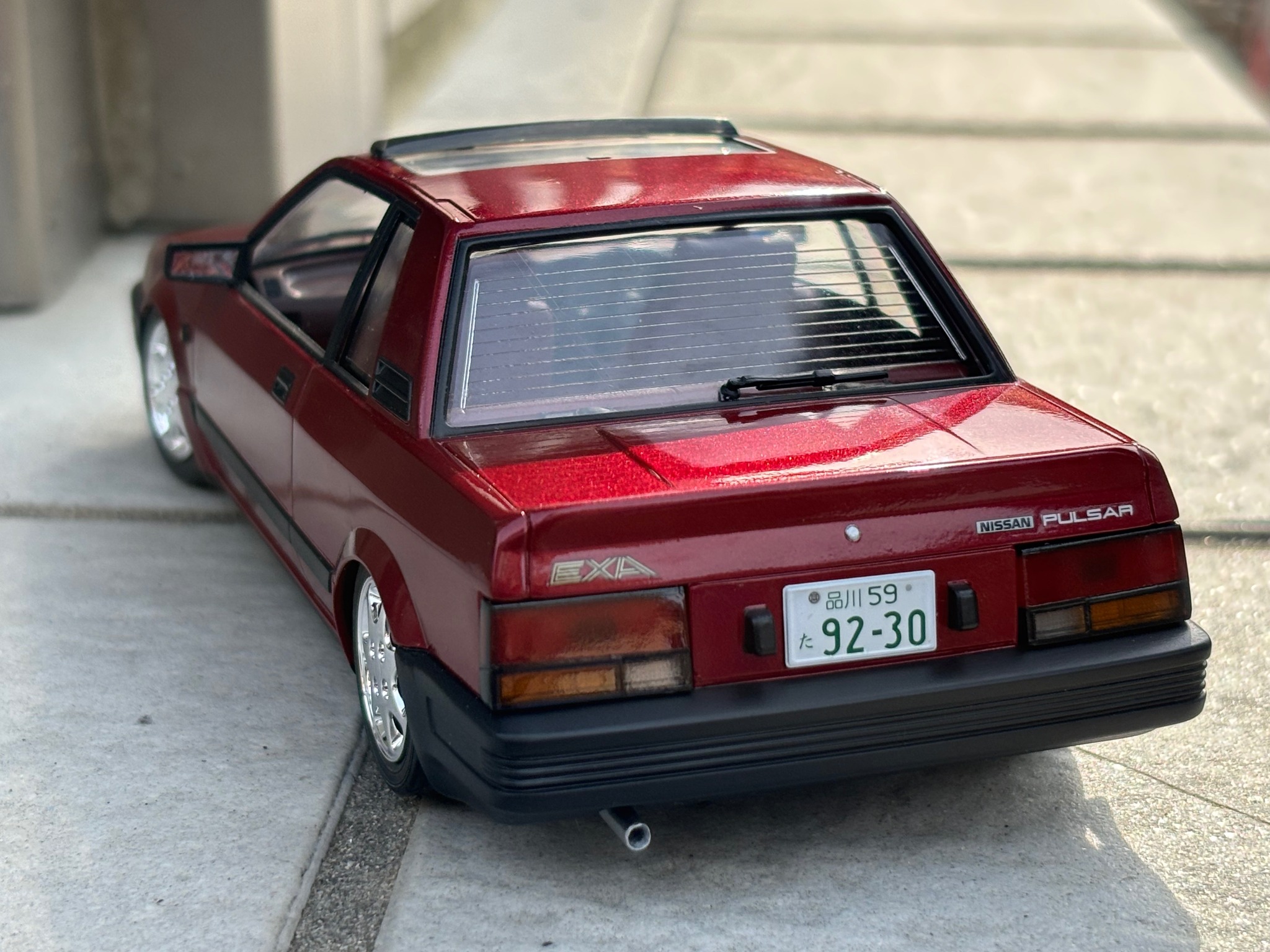 アオシマ 1/24 ワークスの鷹 ケンメリ 2Dr. HTワークス。 1/24 