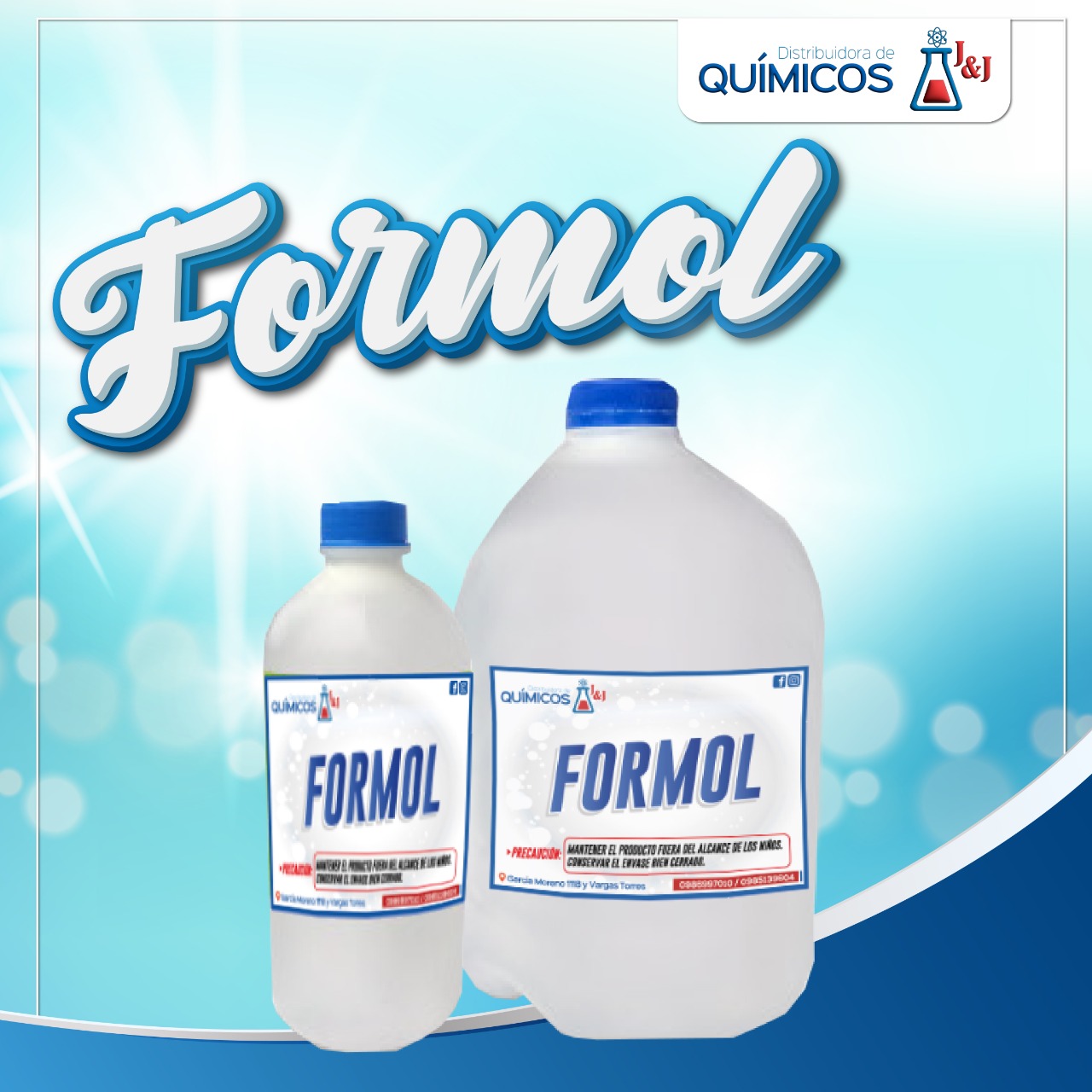 J&J - ¿Conoces los usos del formol? 🤔. Se recomienda para la ...