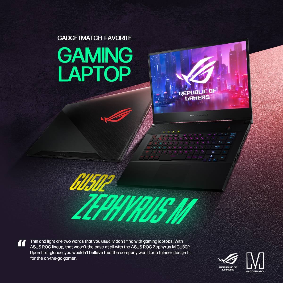 #ROG #ZephyrusM #GU502 is a top... - ASUS Republic of Gamers