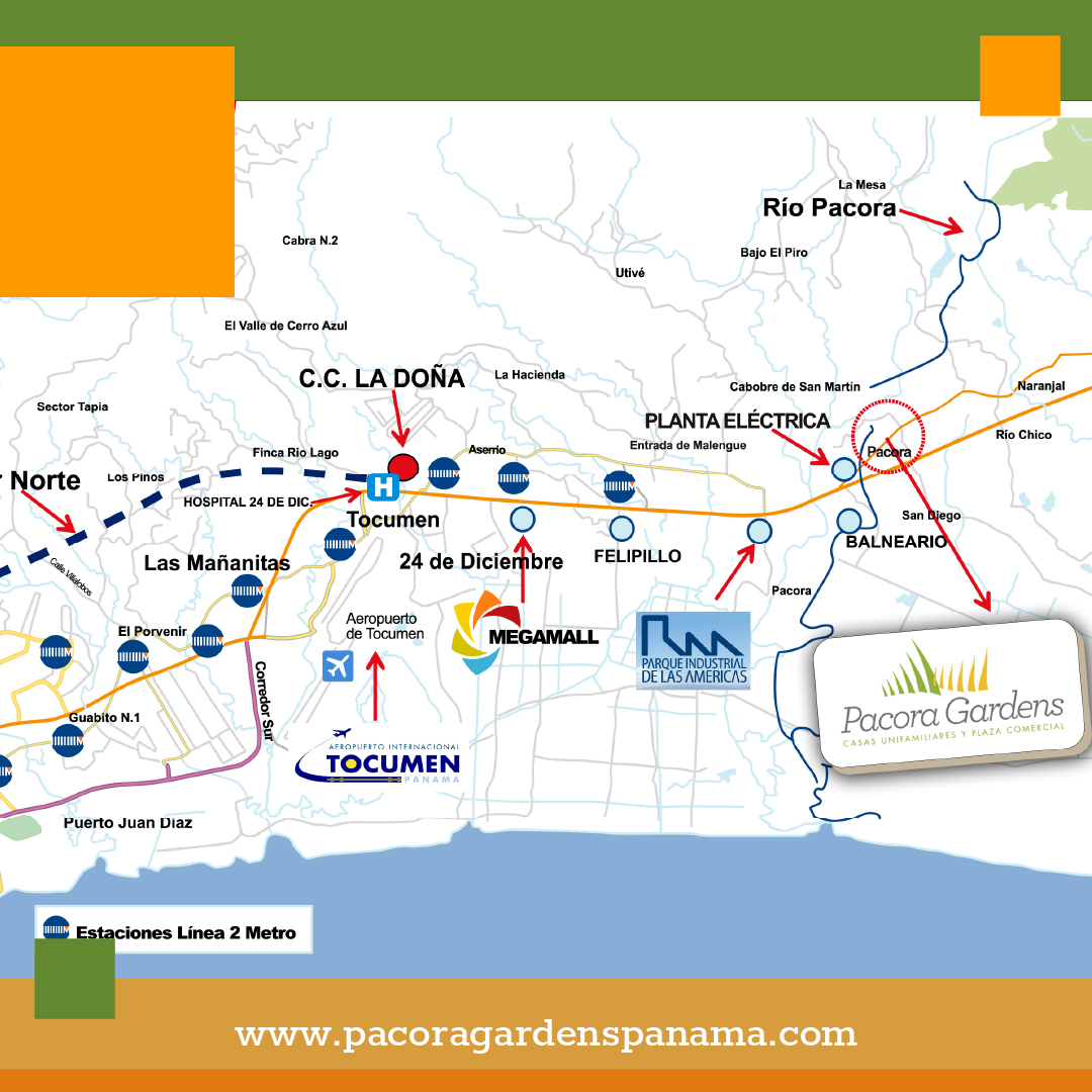 🌲🏡 Casas accesibles con ubicación... - Pacora Gardens Panama | Facebook