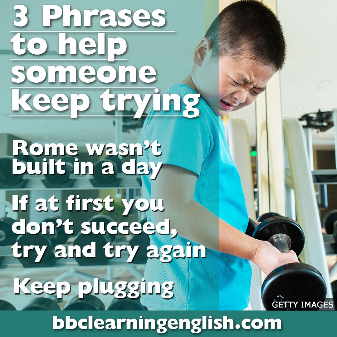 BBC - 😢 Life can be hard. 😬 But it's important not to give up! 👍 Here ...
