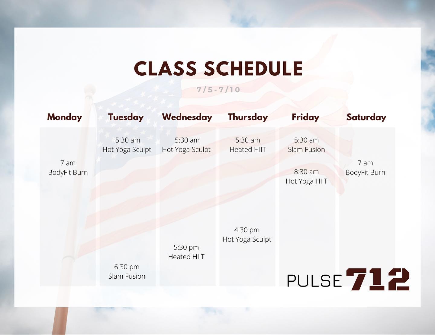Pulse 712 Fitness Studio | Rock Valley IA