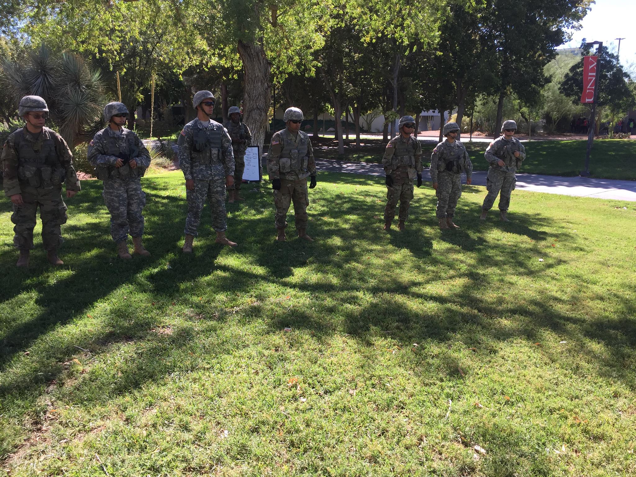 UNLV Army ROTC... - UNLV Army ROTC BlackJack Battalion