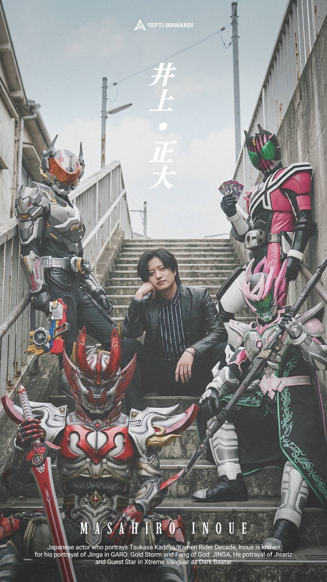 Masahiro Inoue has portrayed one of the most iconic multiverse
