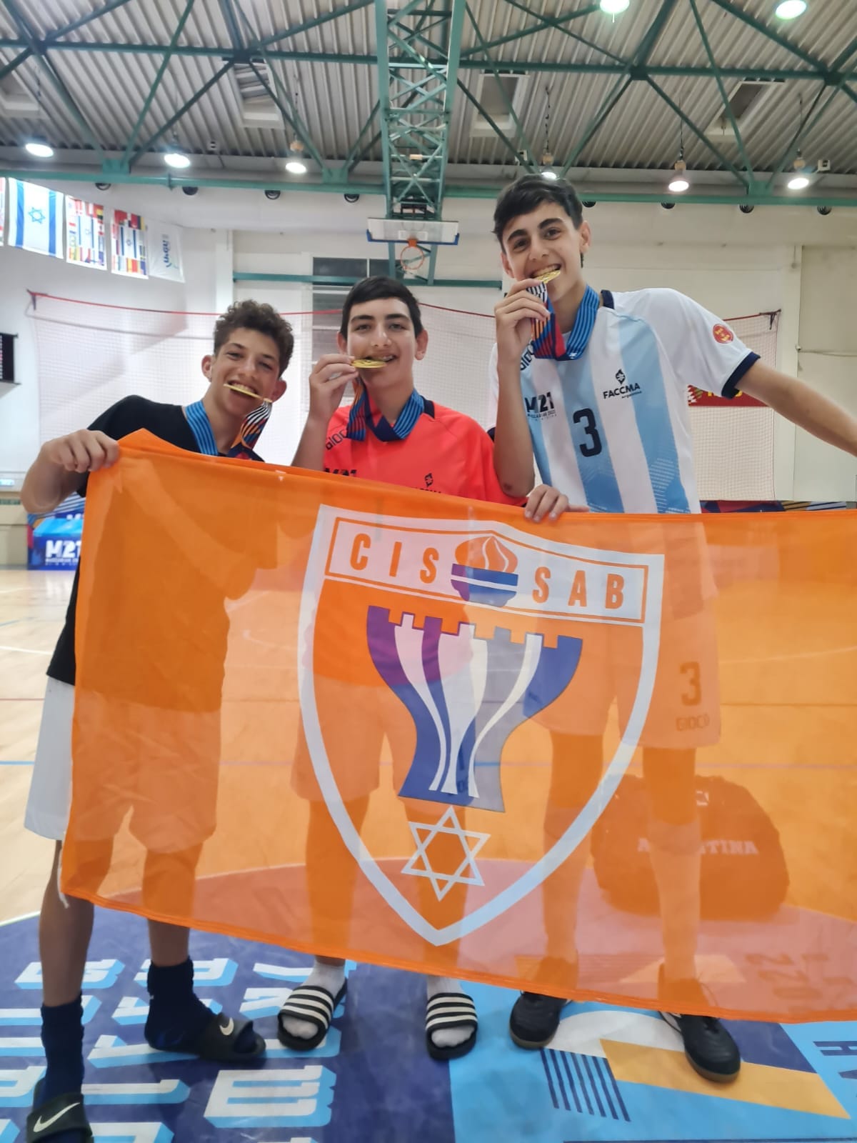 CISSAB - Maccabiah 2022 - Futsal Con gran orgullo y...