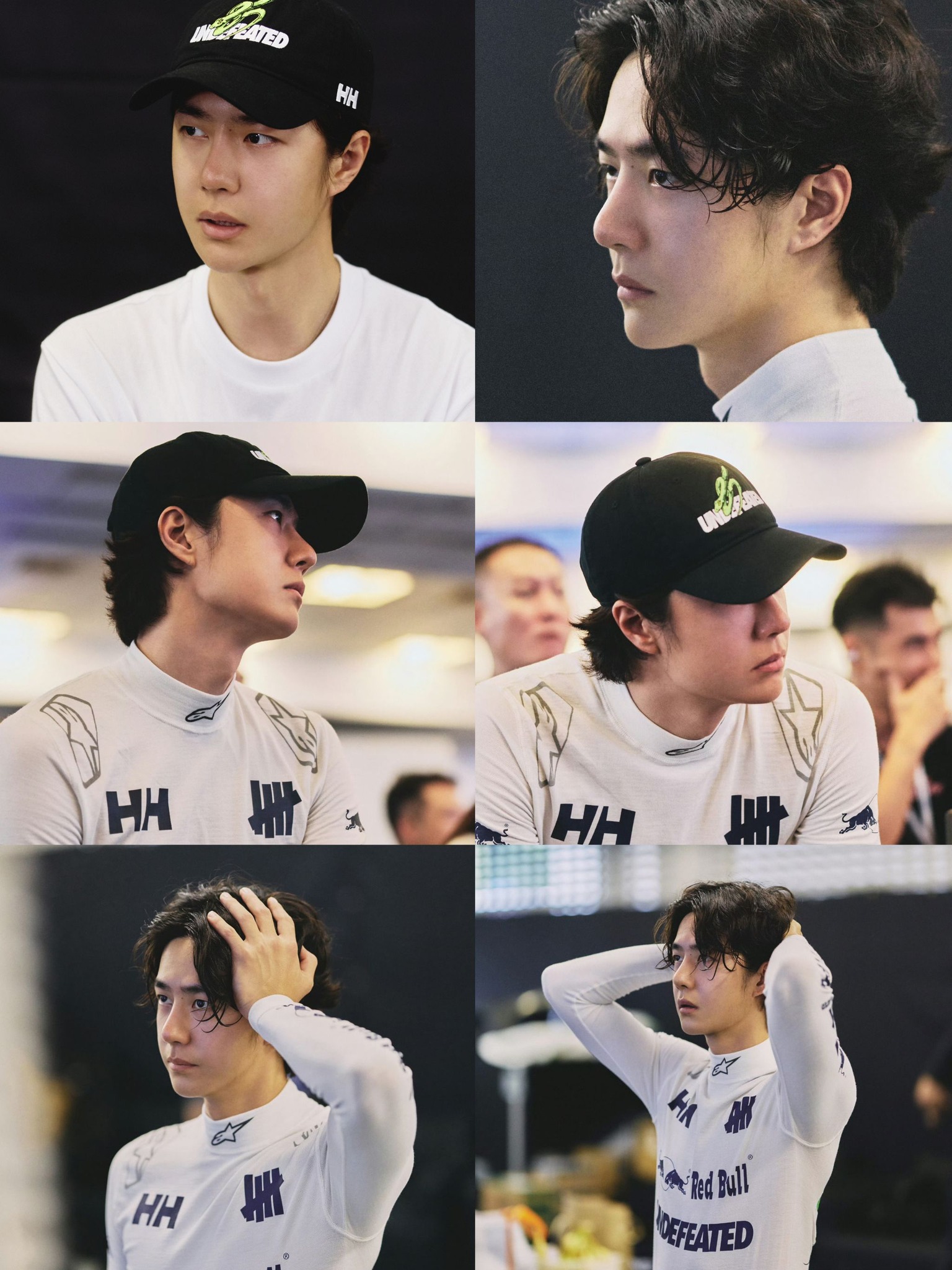 王一博　ワン・イーボー　YIBO RACING 公式グッズ　限定キャップ　確認 Wang Yibo official 85racing embroidered black baseball cap merch