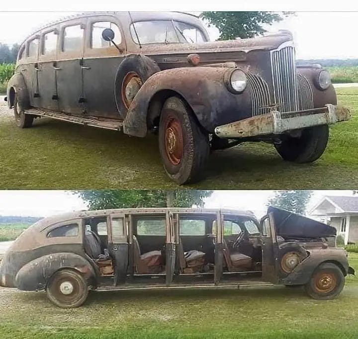 1941 Packard 90 Eight-Door Open Top Tour Bus. I wish I had room to