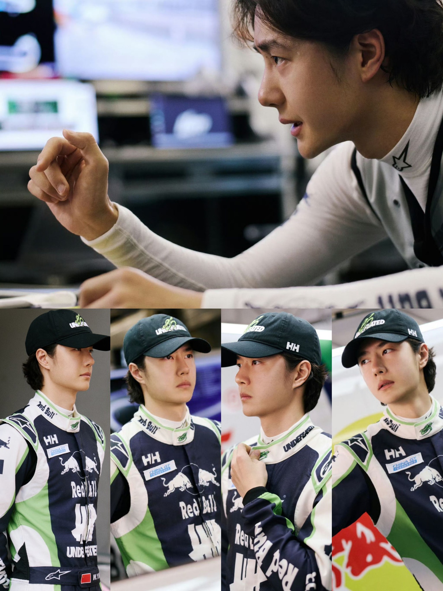 Wang Yibo's racing team begins 2026 pre-season testing
