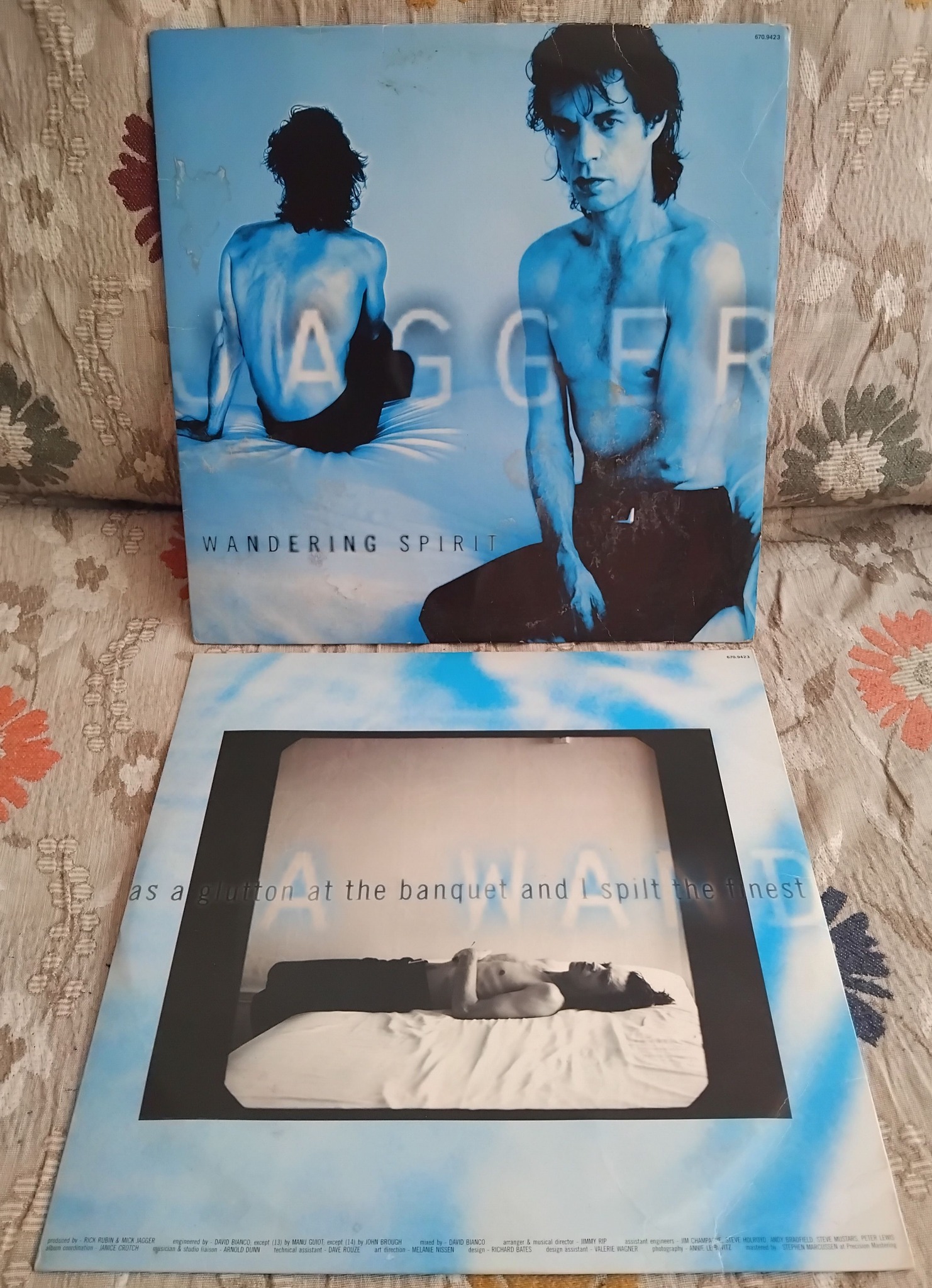 Mick Jagger: Wandering Spirit on CD. Germany, 1993