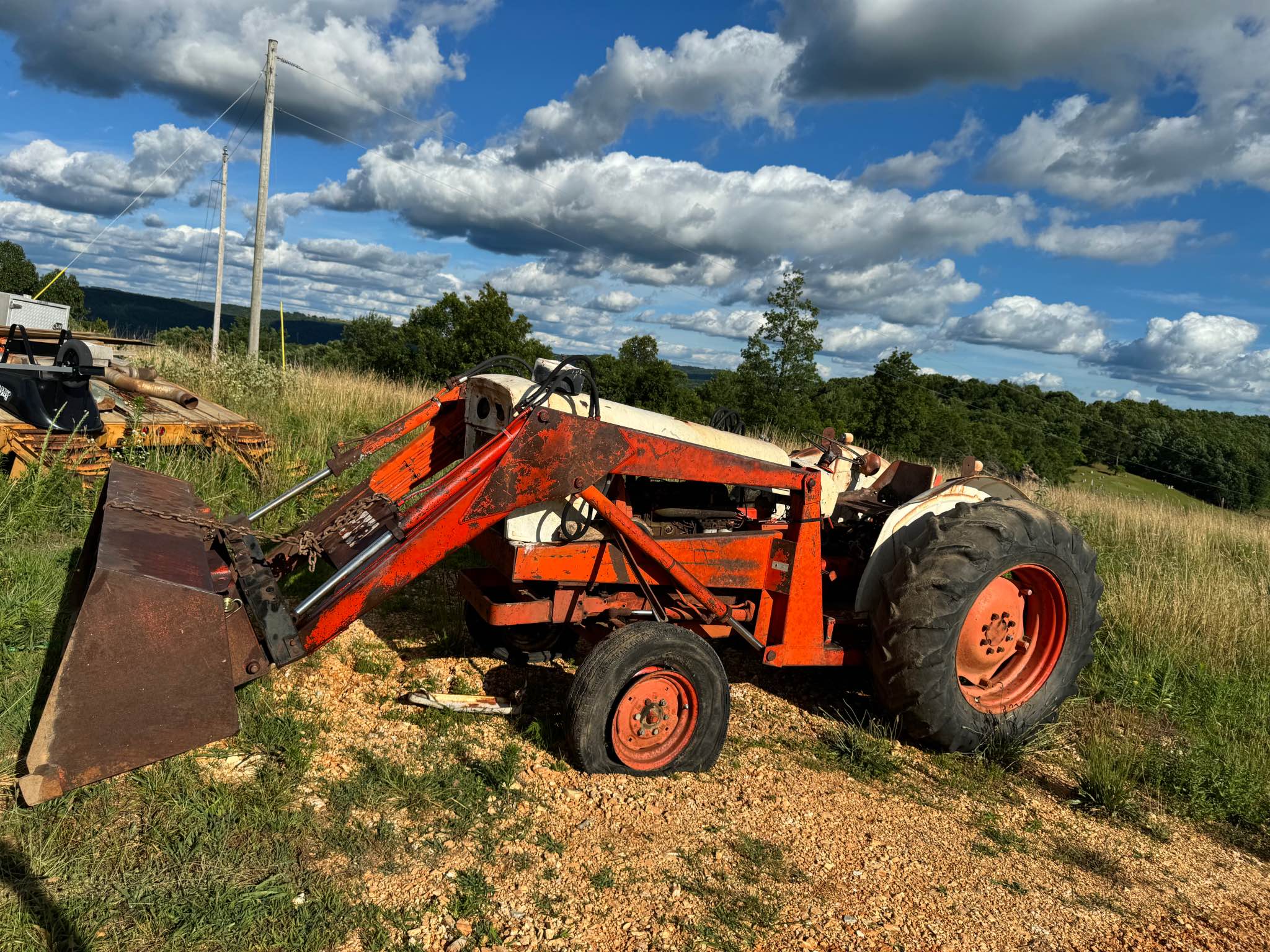 1968 Case 990 David brown Case