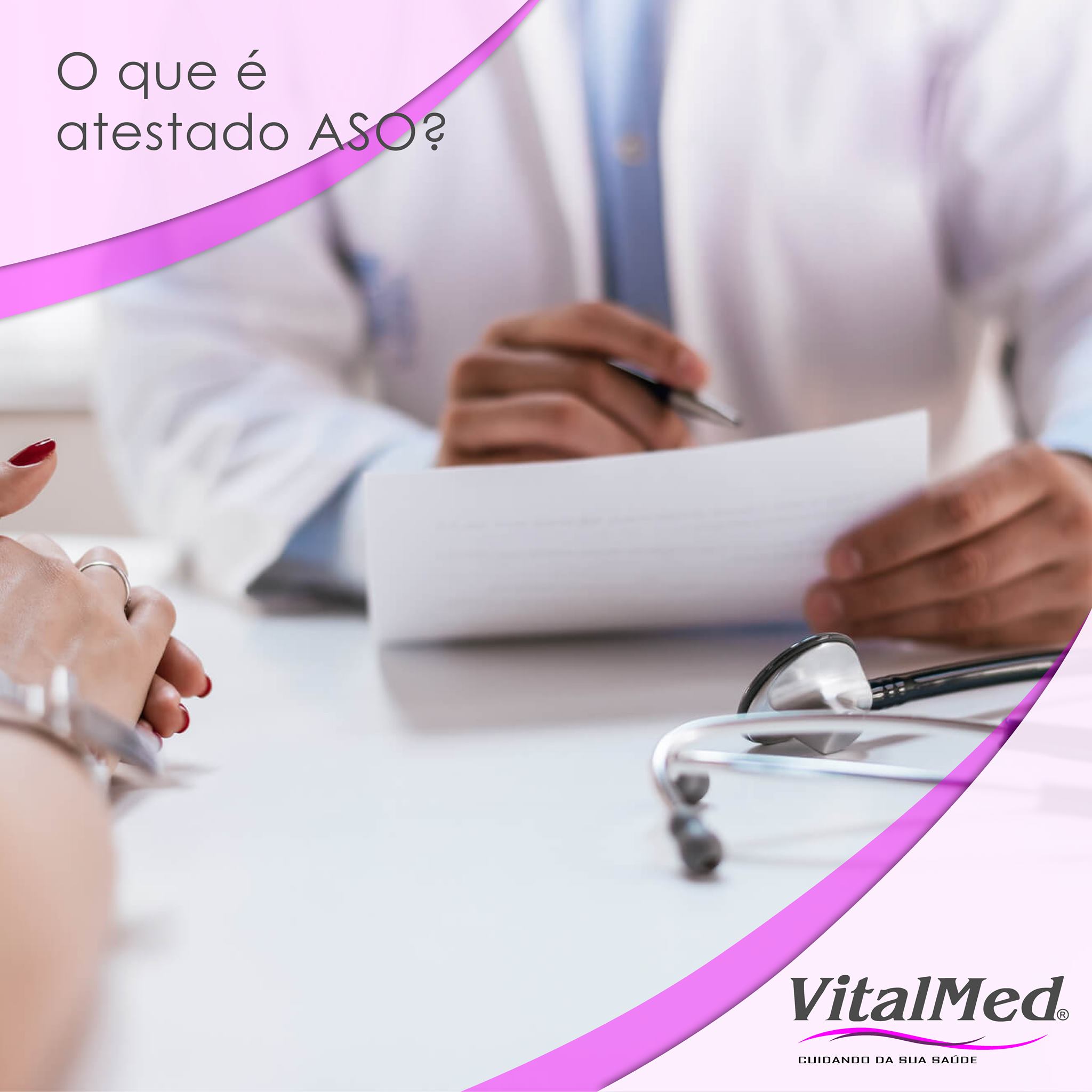 O ASO (atestado de saúde ocupacional) é o atestado que define se o ...