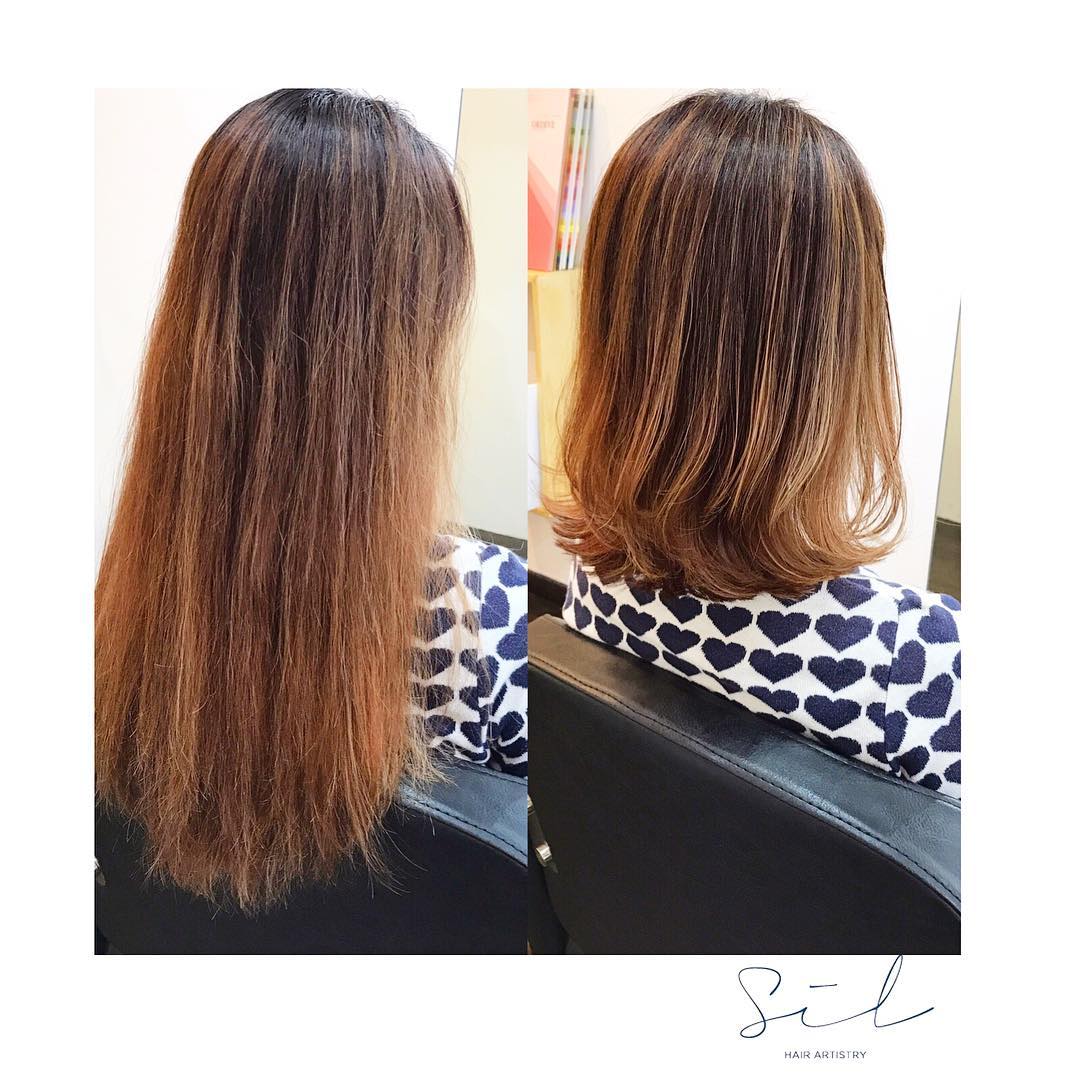 TAKE Singapore Japanese Hairsalon - Hair done by @sio.sil haircut ...