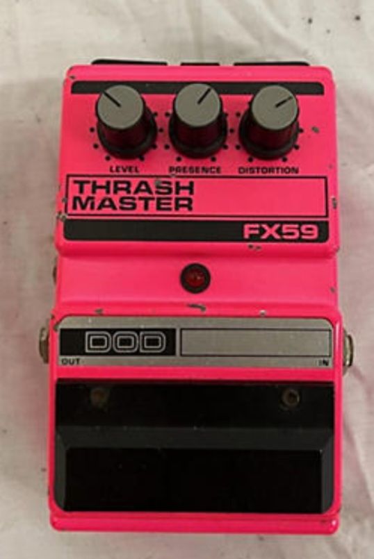 Who else has used a DOD Thrash Master FX59 pedal?