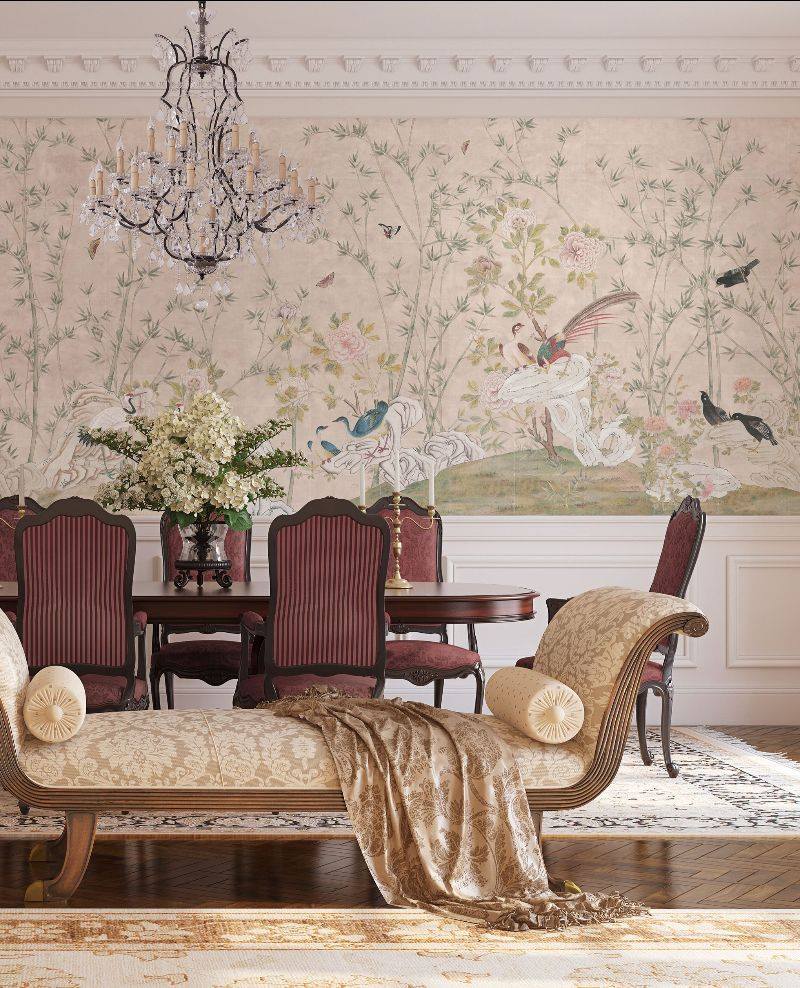 Introducing our new Chinoiserie mural... - The Mural Source | Facebook