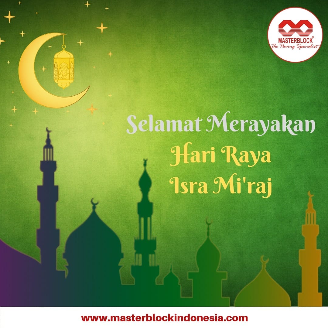 Selamat Hari Raya Isra Mi'raj... - PT Masterblock Indonesia