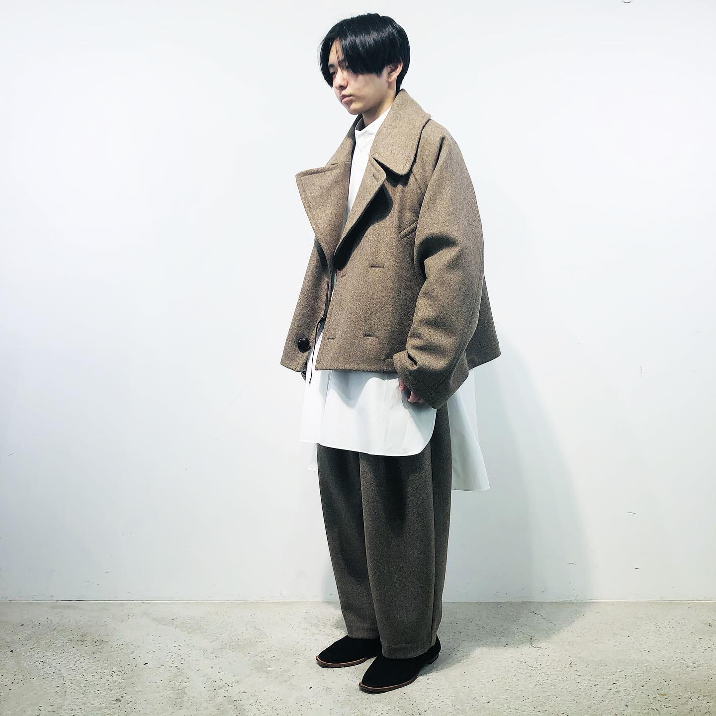2020 AW Collection 【HED MAYNER(ヘド・メイナー)】 . 『CROPPED PEA 