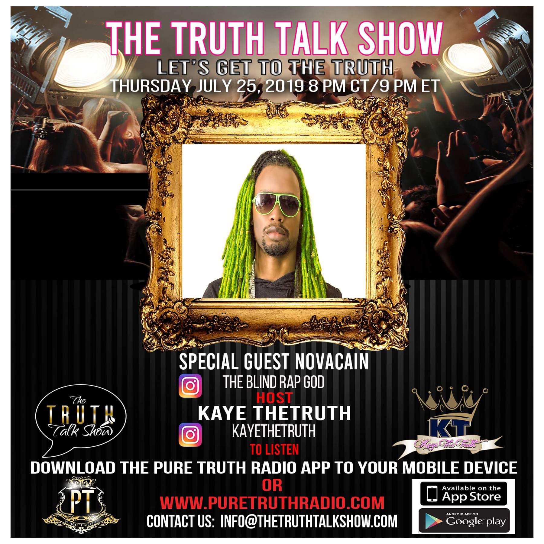 The Truth Talk Show host Kaye TheTruth... - The World of DJs