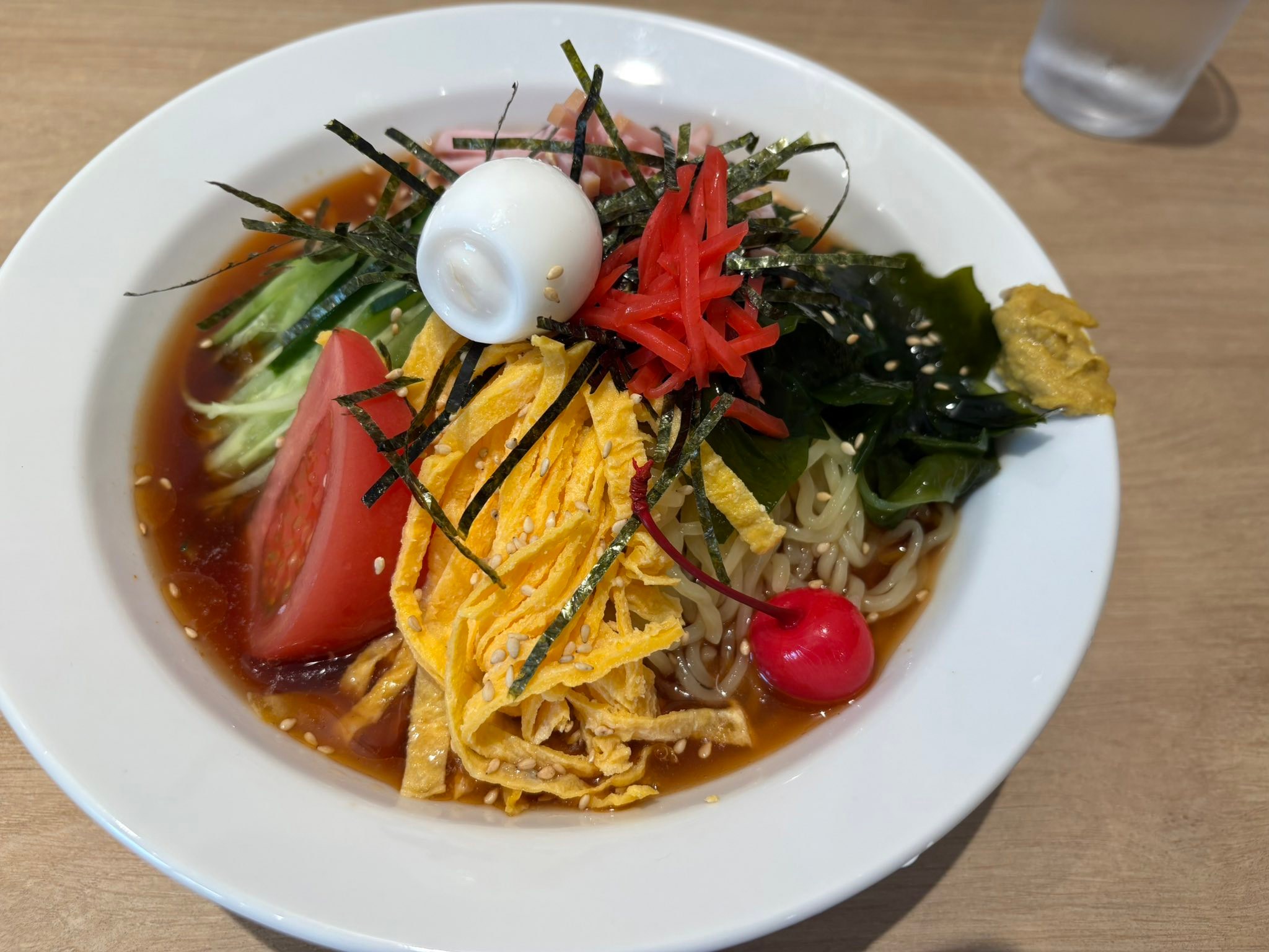今年初冷やし中華】