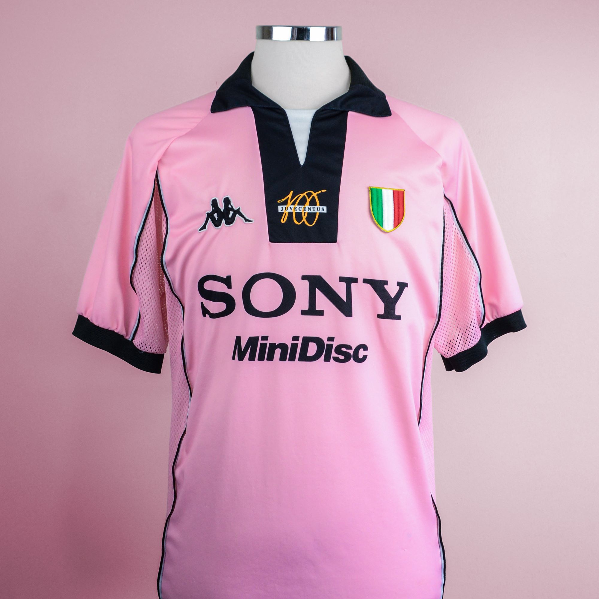 Juventus 1997/98 Centenary by Kappa 100th Anniversary. Kappa. Pink