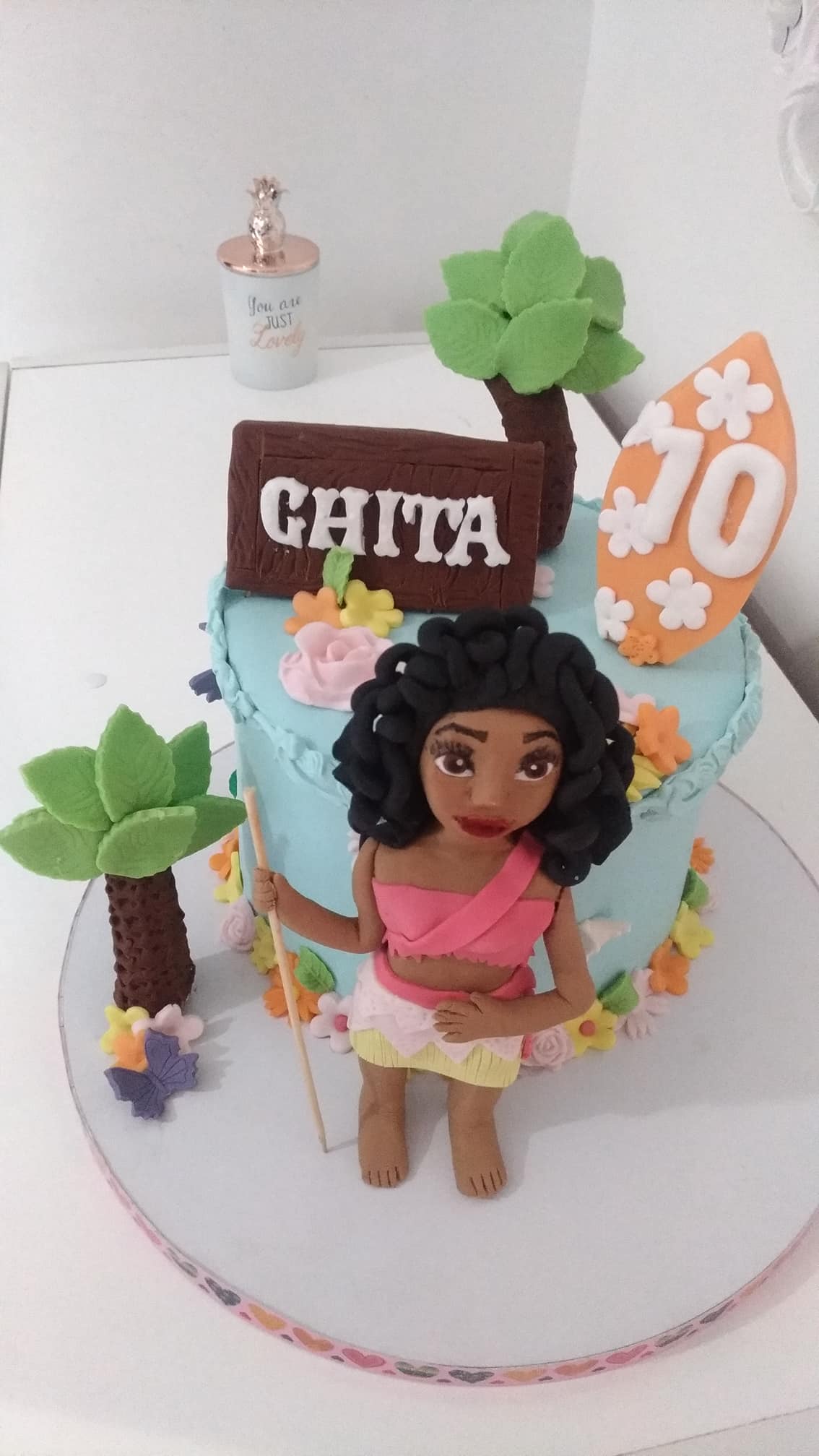 Gateau Anniversaire Theme Vaiana Cake Design Morocco Facebook