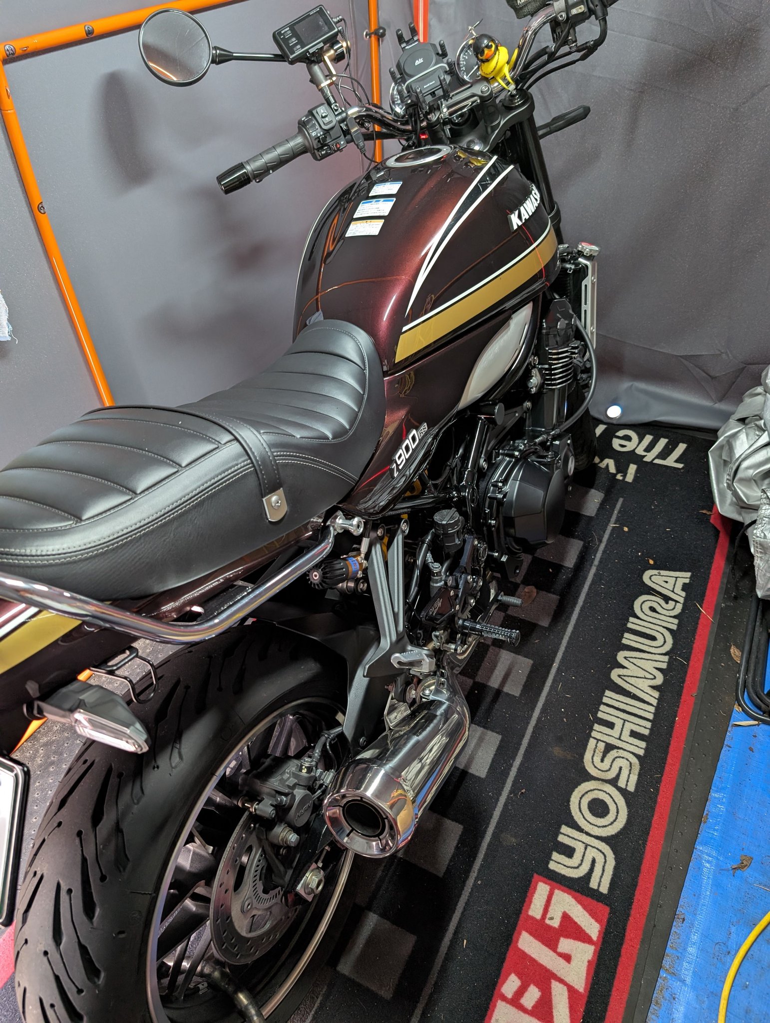 z900rsロングテール！火の玉カラー