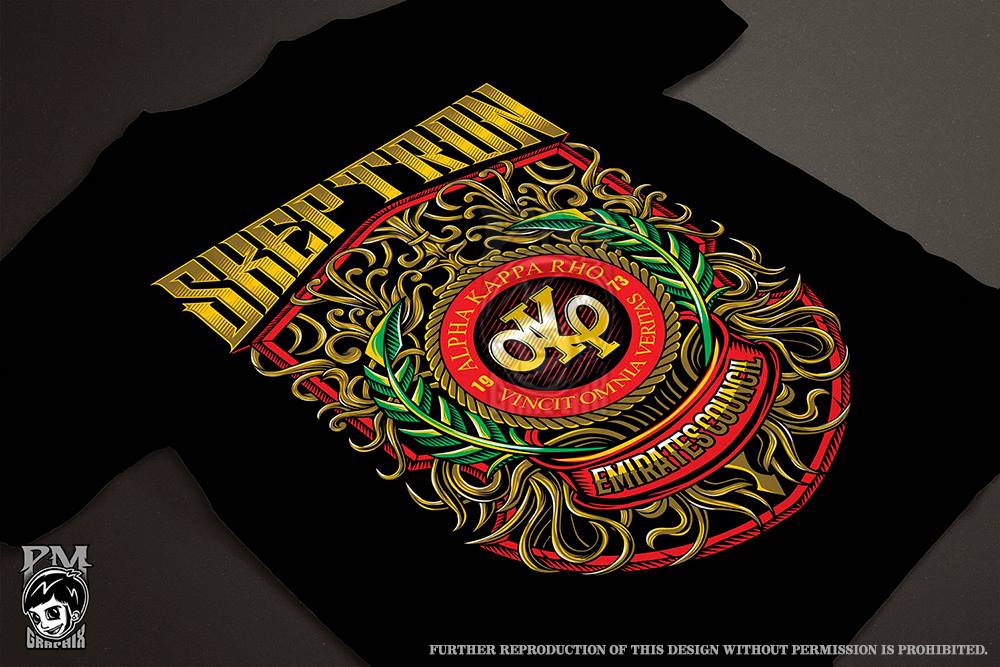 PM Graphix - Project Design for Steeg Shirt Skeptron...