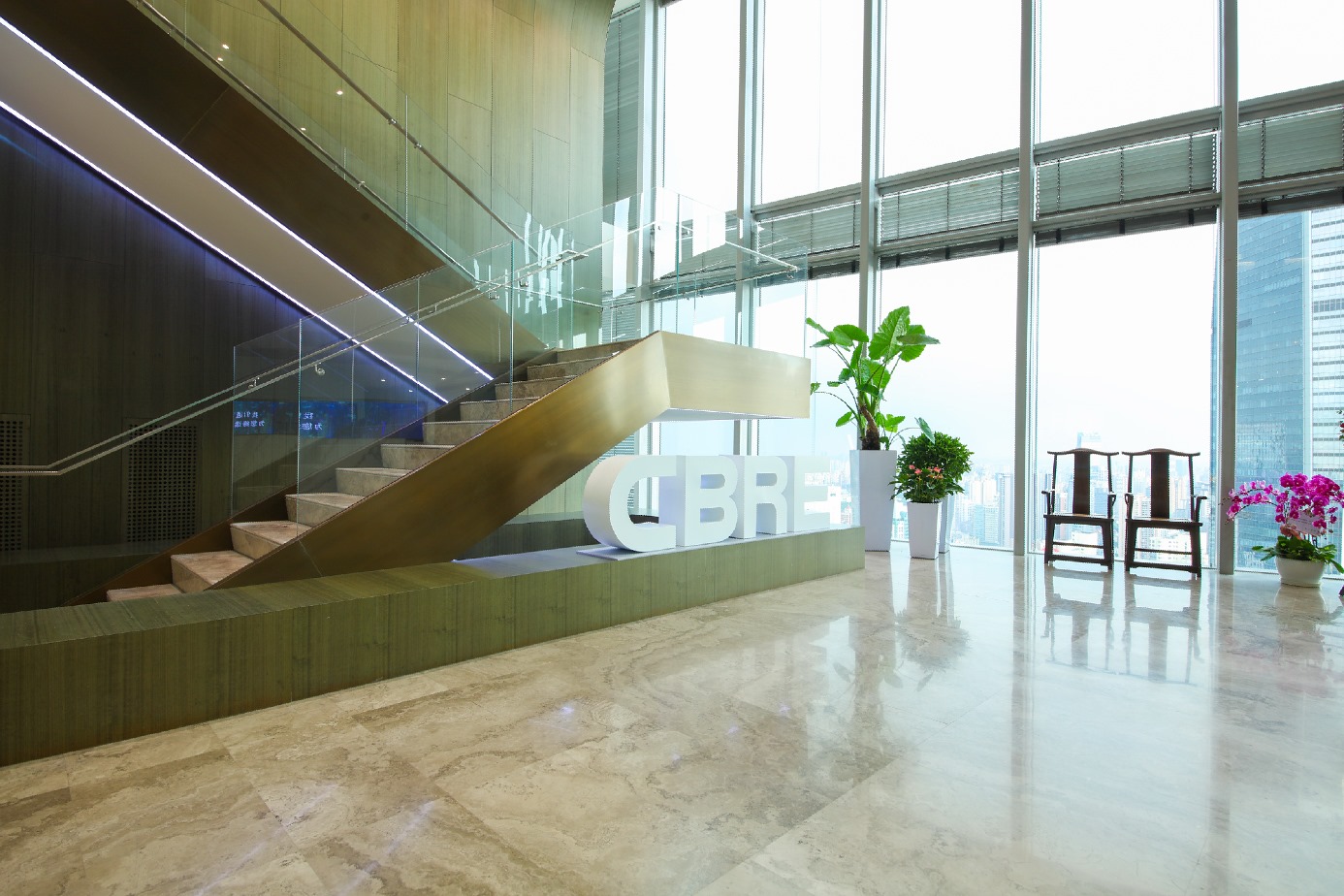CBRE Taiwan - #直擊 #CBRE 上海新辦公室開箱 #世邦魏理仕... | Facebook