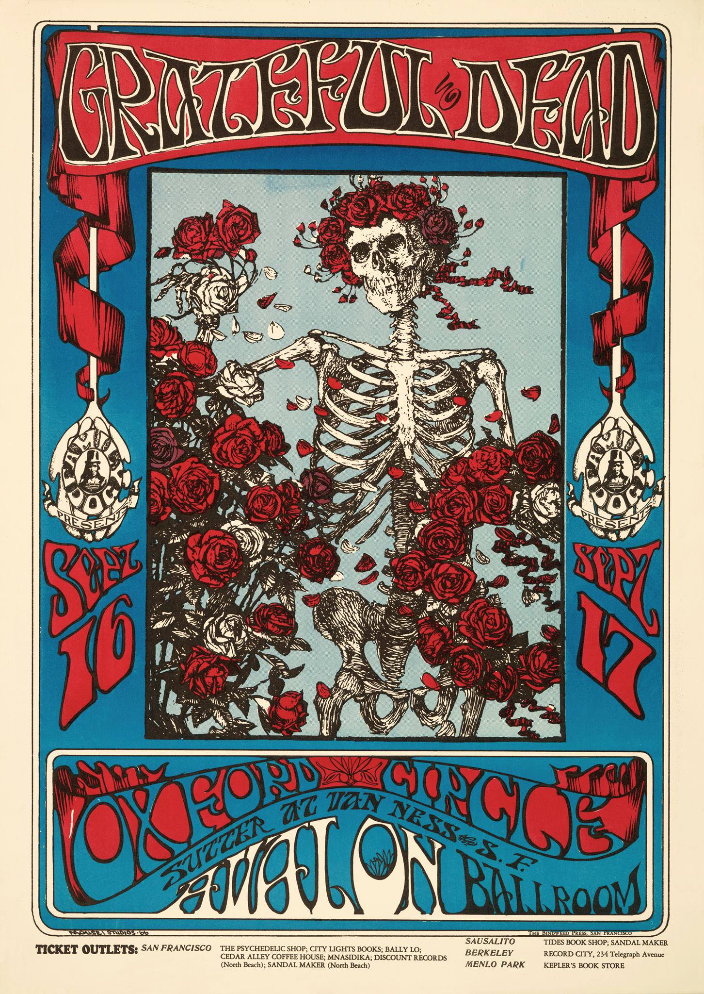 This is one of the most popular of the early Family Dog posters