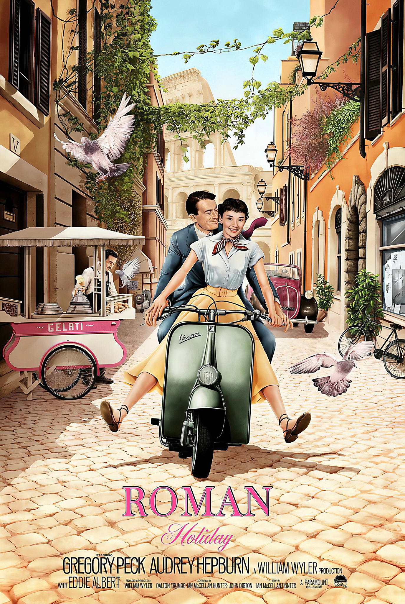 Roman holiday limited edition print