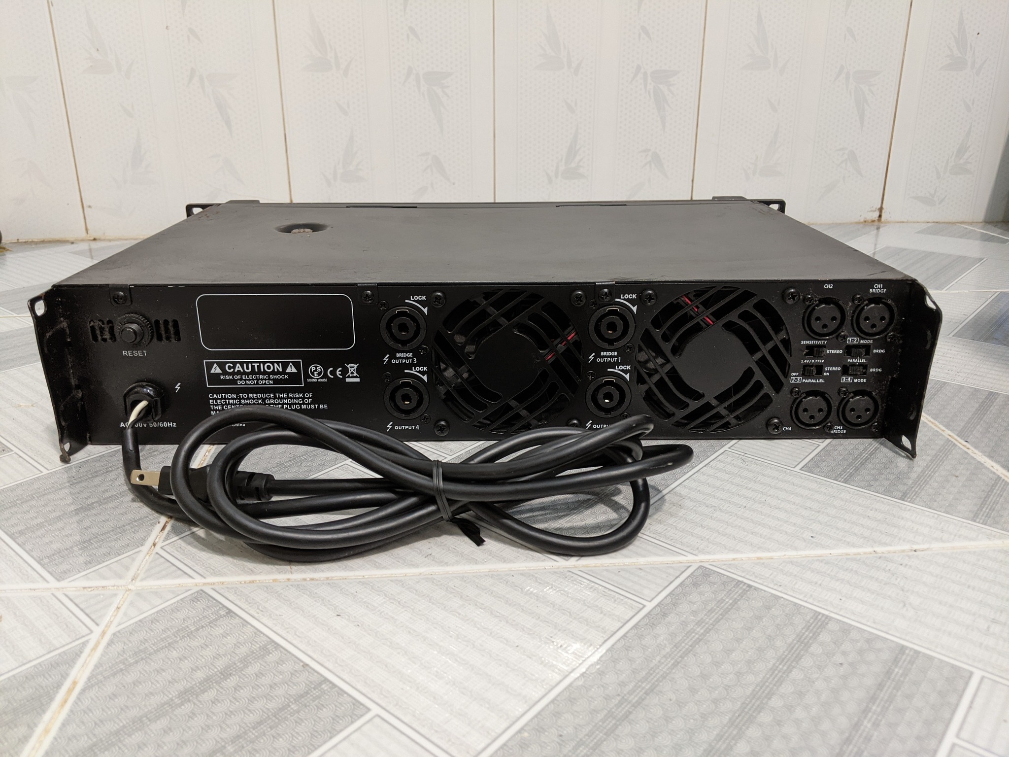 Đẩy Classic pro CPX-4100 Đánh 2 kênh 4 kênh Test 4 kênh hoạt động 