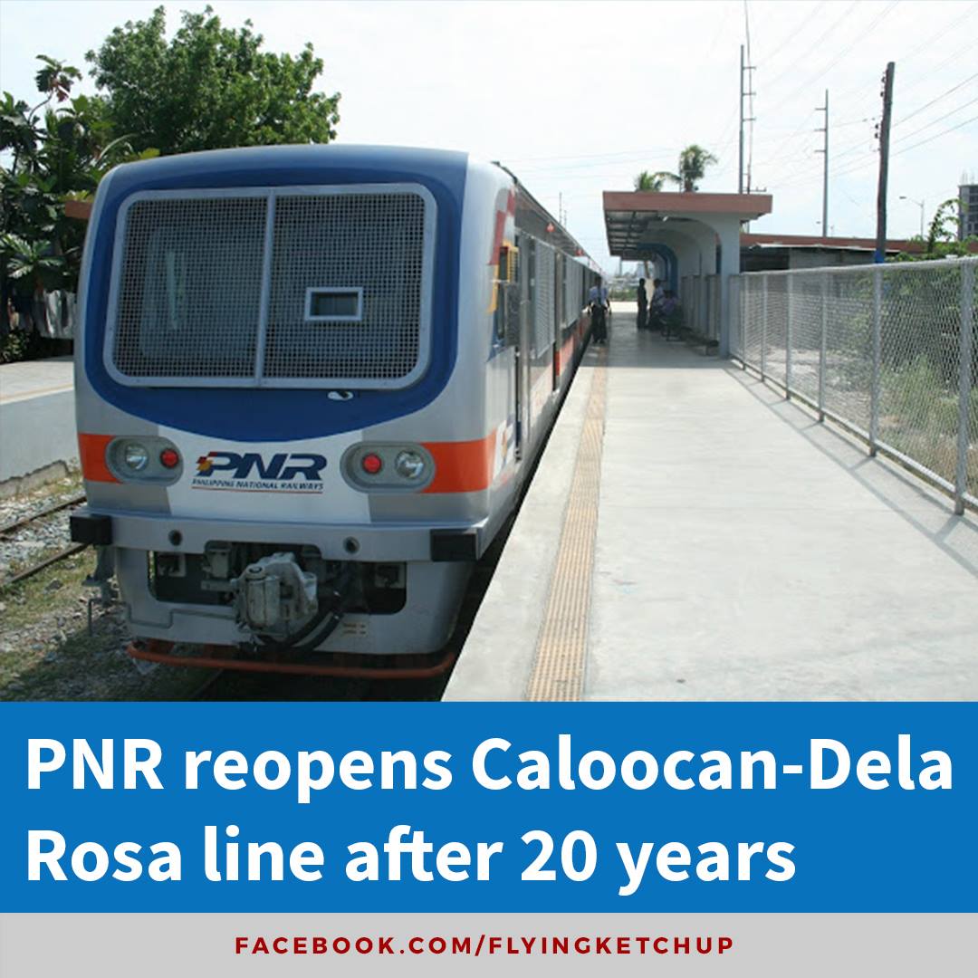 Flying - The Philippine National Railways (PNR) has reopened its ...