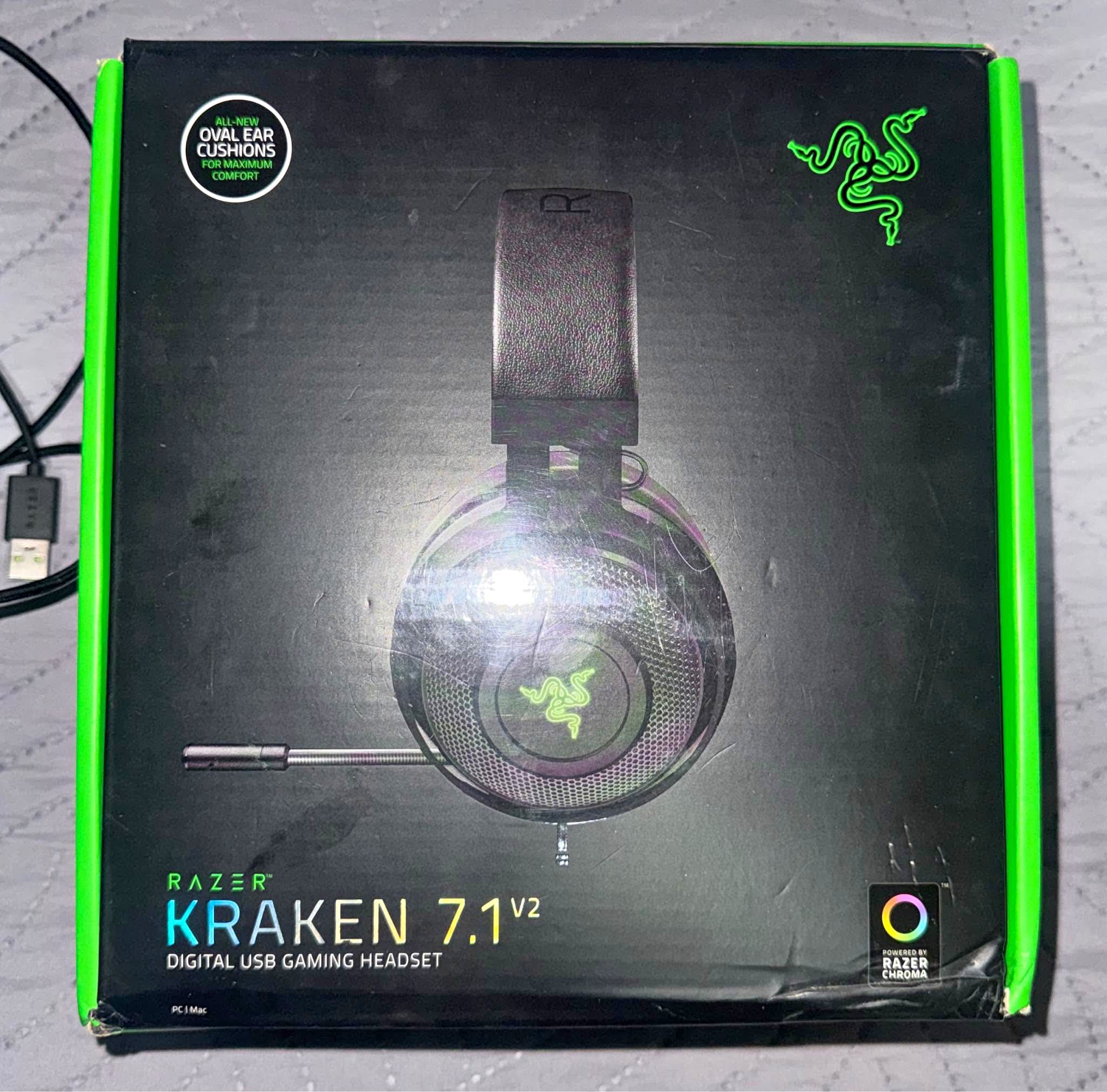 Fascia Di Ricambio Per Cuffie Kraken V2 7.1 – Copertura In Tessuto Resistente Con Cerniera, Facile Da Montare - 3