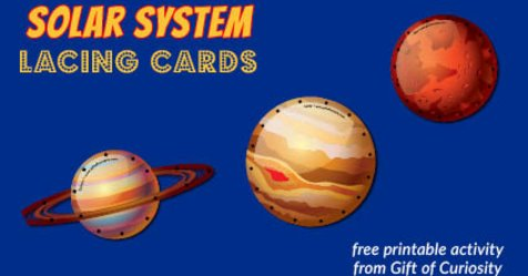 Play with the solar system over and... - Gift of Curiosity