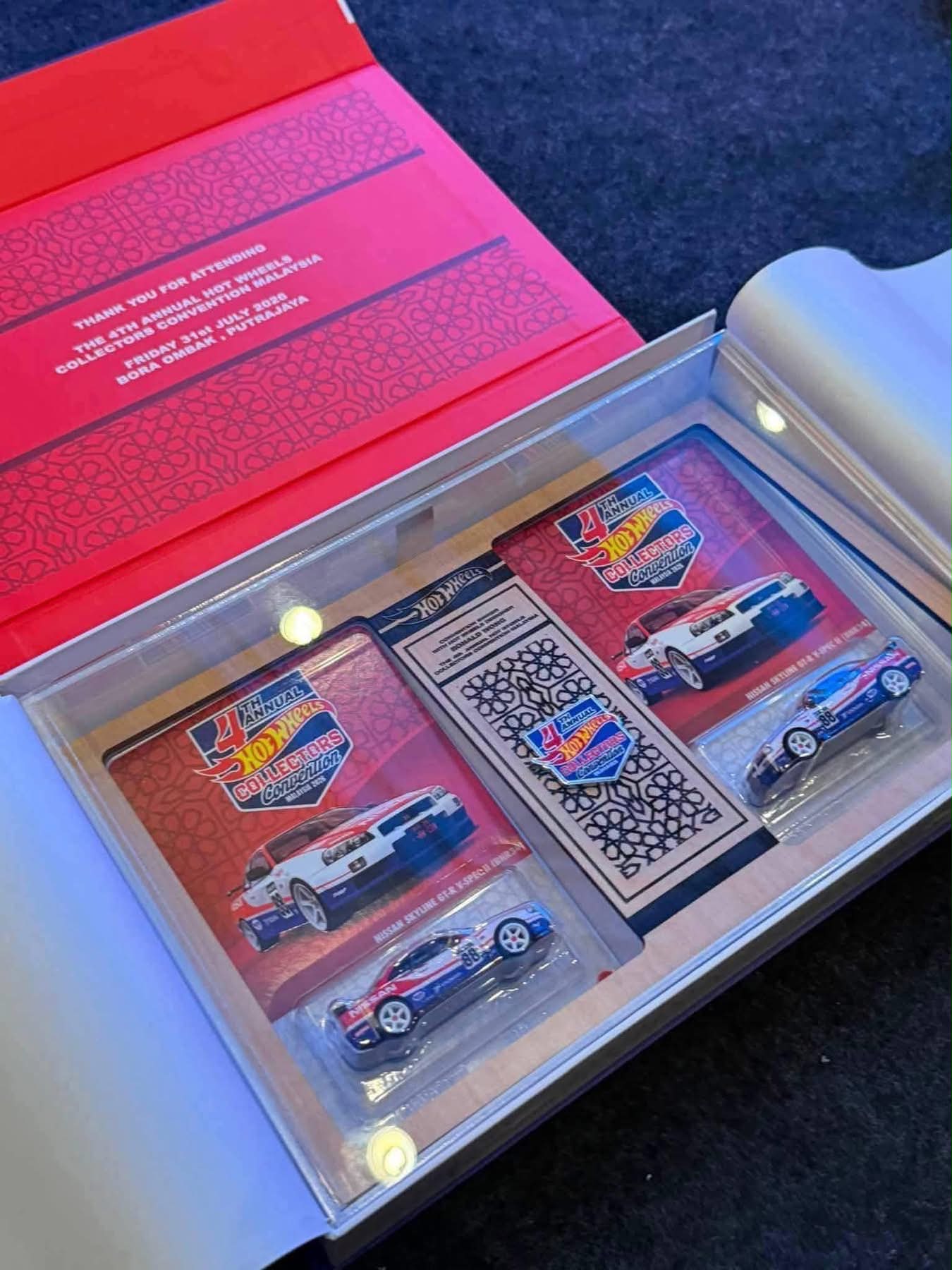 Hot wheels collector's convention malaysia 2025 dinner set for sale