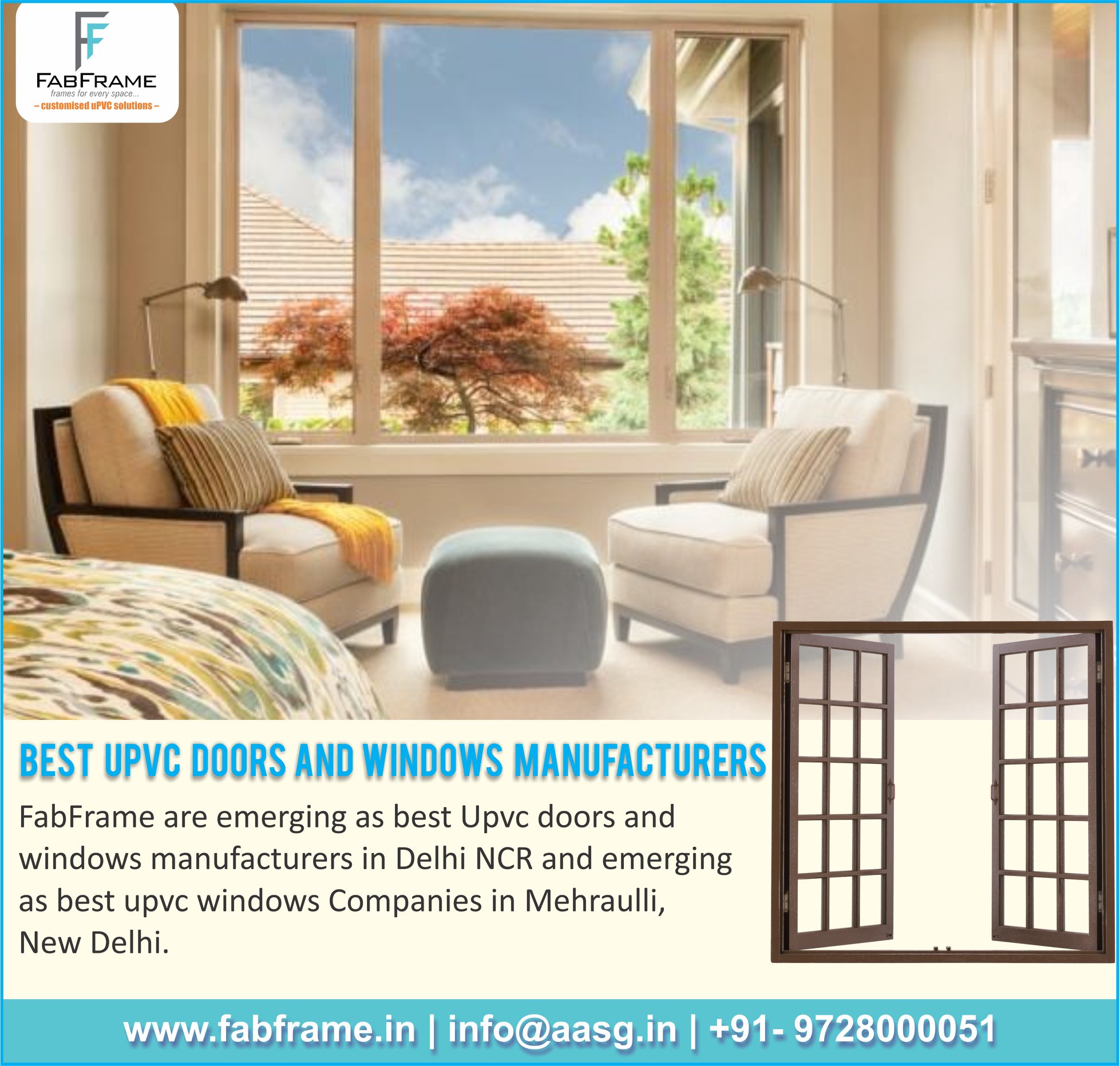 #Best #UPVC #Doors and #Windows... - FabFrame by Atul Glass | Facebook