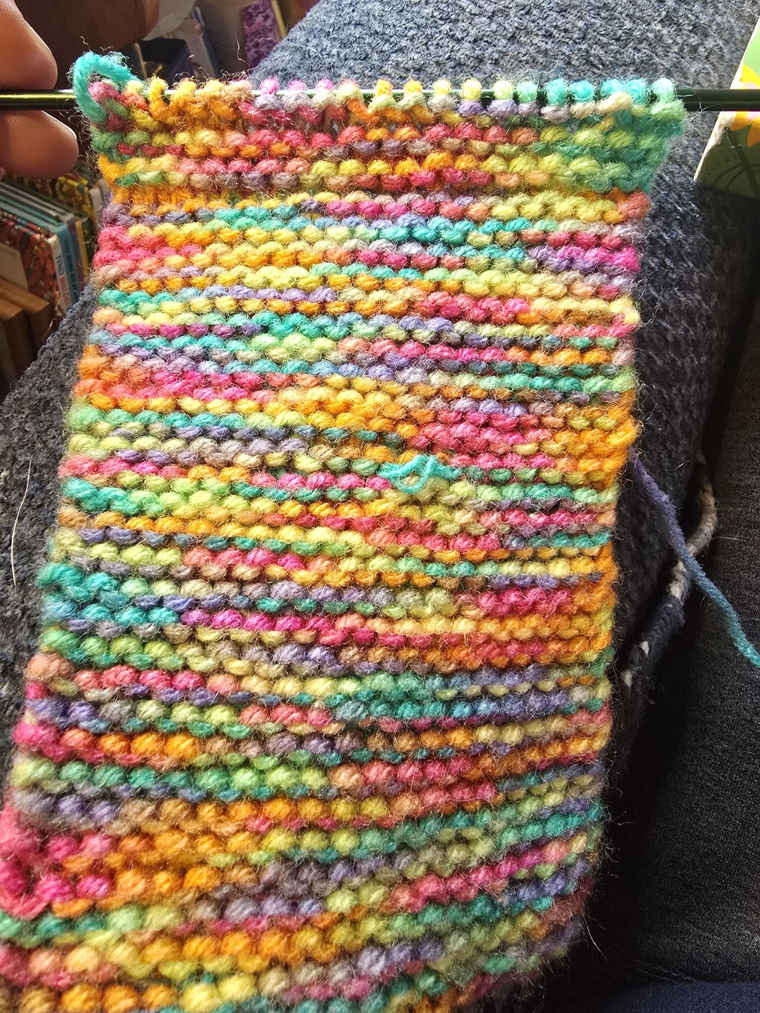 Knit one, purl one pattern explanation needed