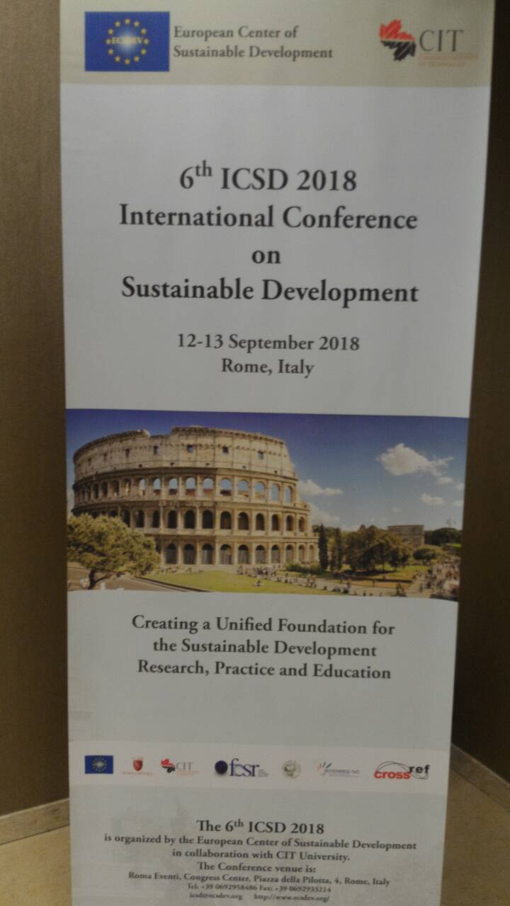 International Conference on Sustainable Development ICSD | Rome