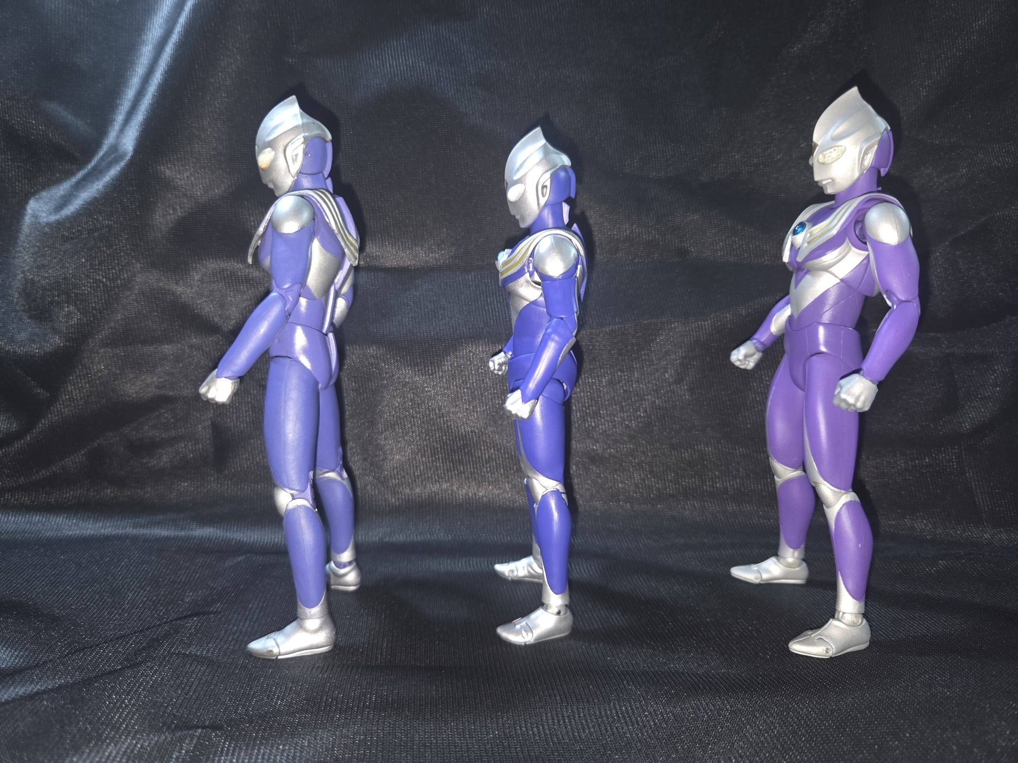 S.H.Figuarts Ultraman Tiga Sky Type comparison