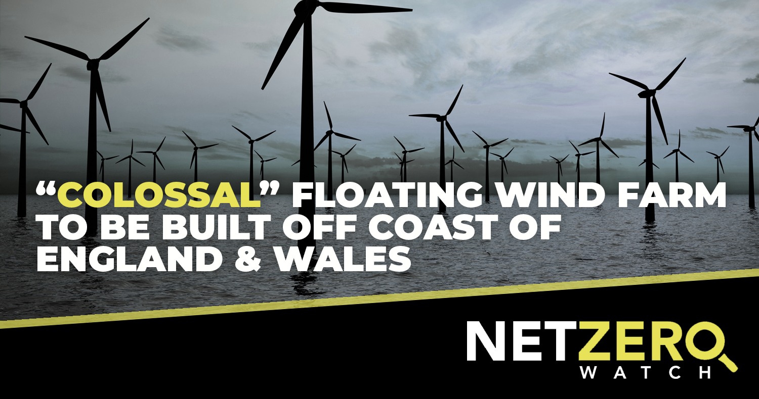 Net Zero Watch - World’s largest floating wind farm is to... | Facebook