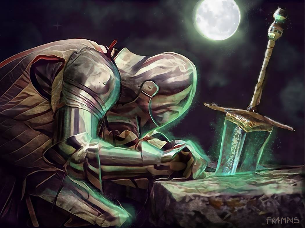 Framais Art - Moonlight Greatsword (Dark Souls fan art) - #moonlight # ...